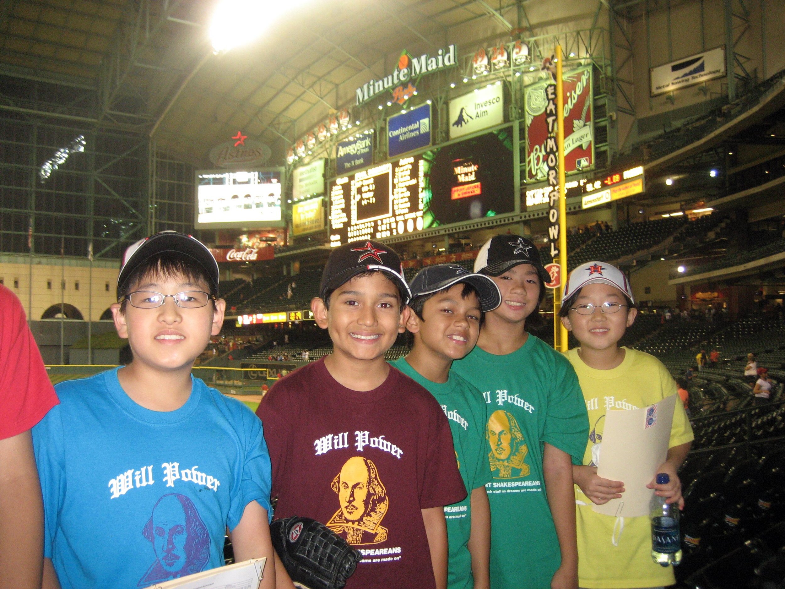  Scoring the game at Minute Maid Park 