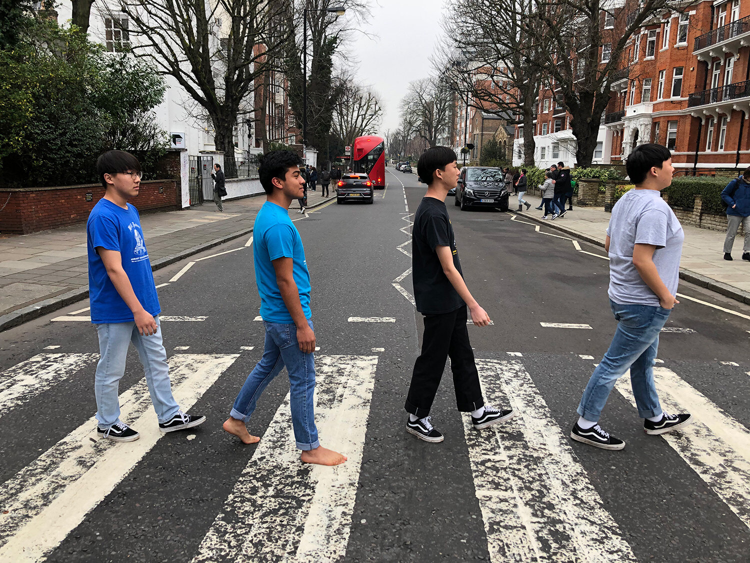  January 1, 2020: Abbey Road is the perfect place to begin the new decade! 