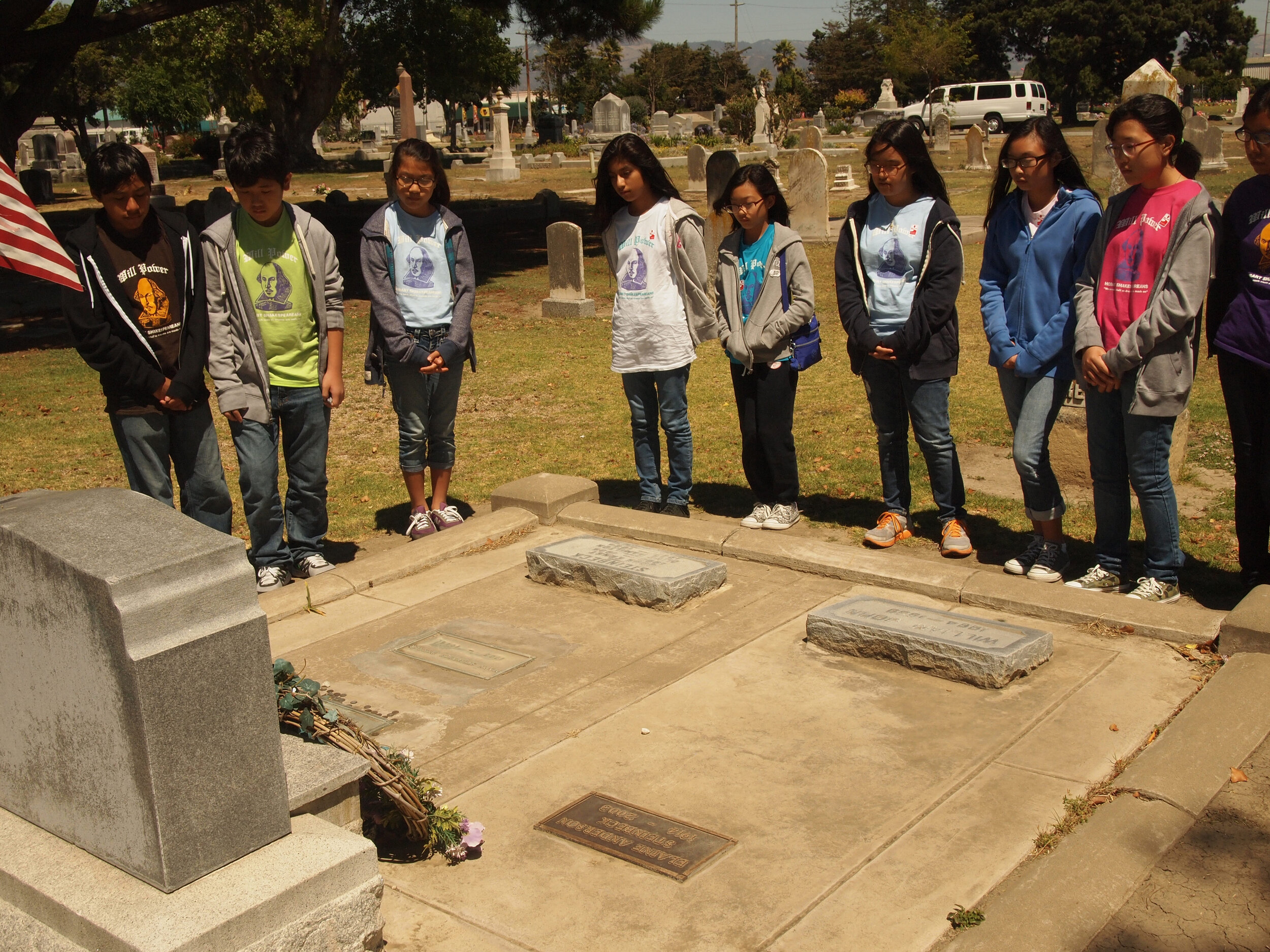  John Steinbeck's Grave in Salinas 