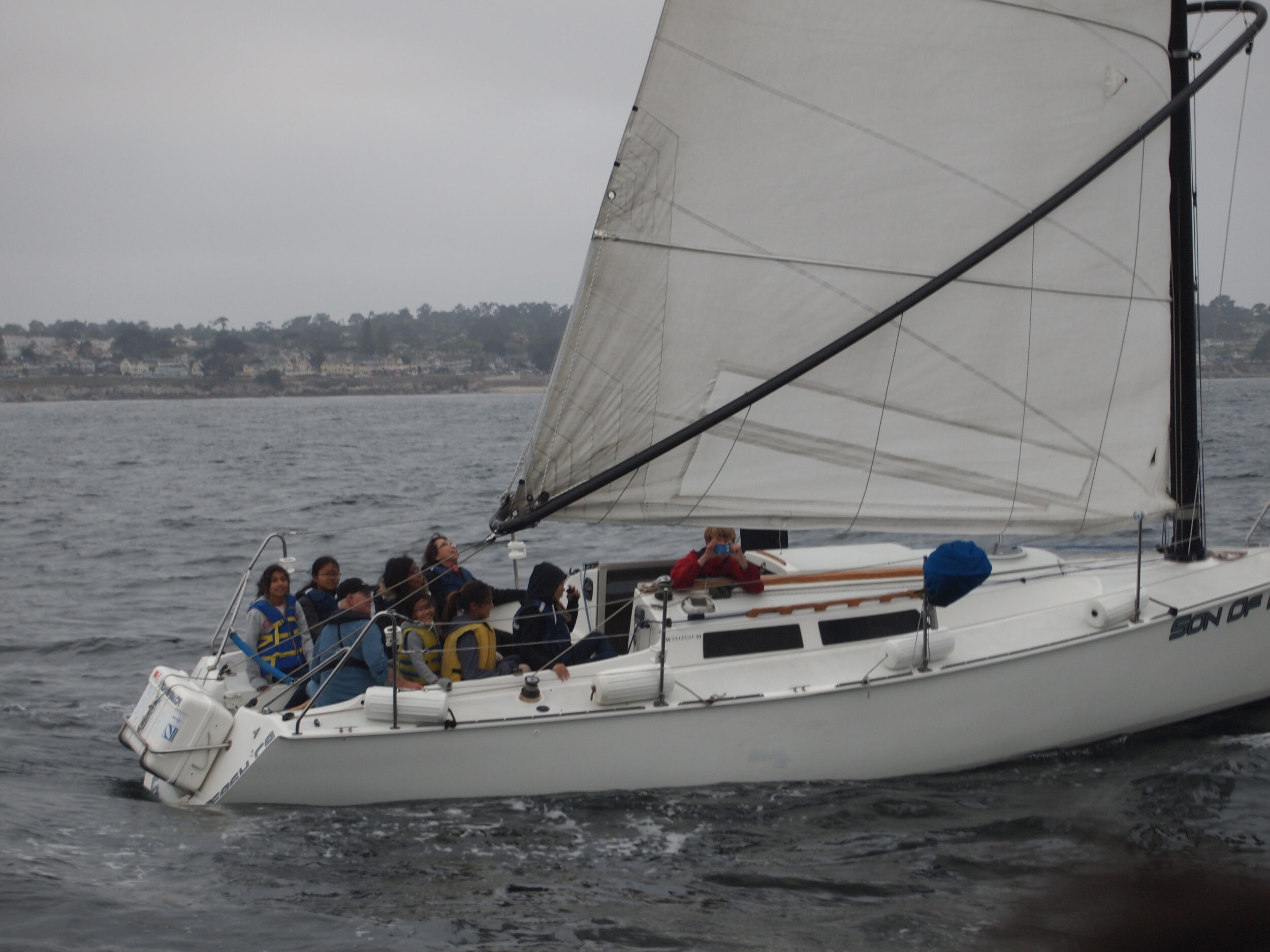  Sailing on Monterey Bay 