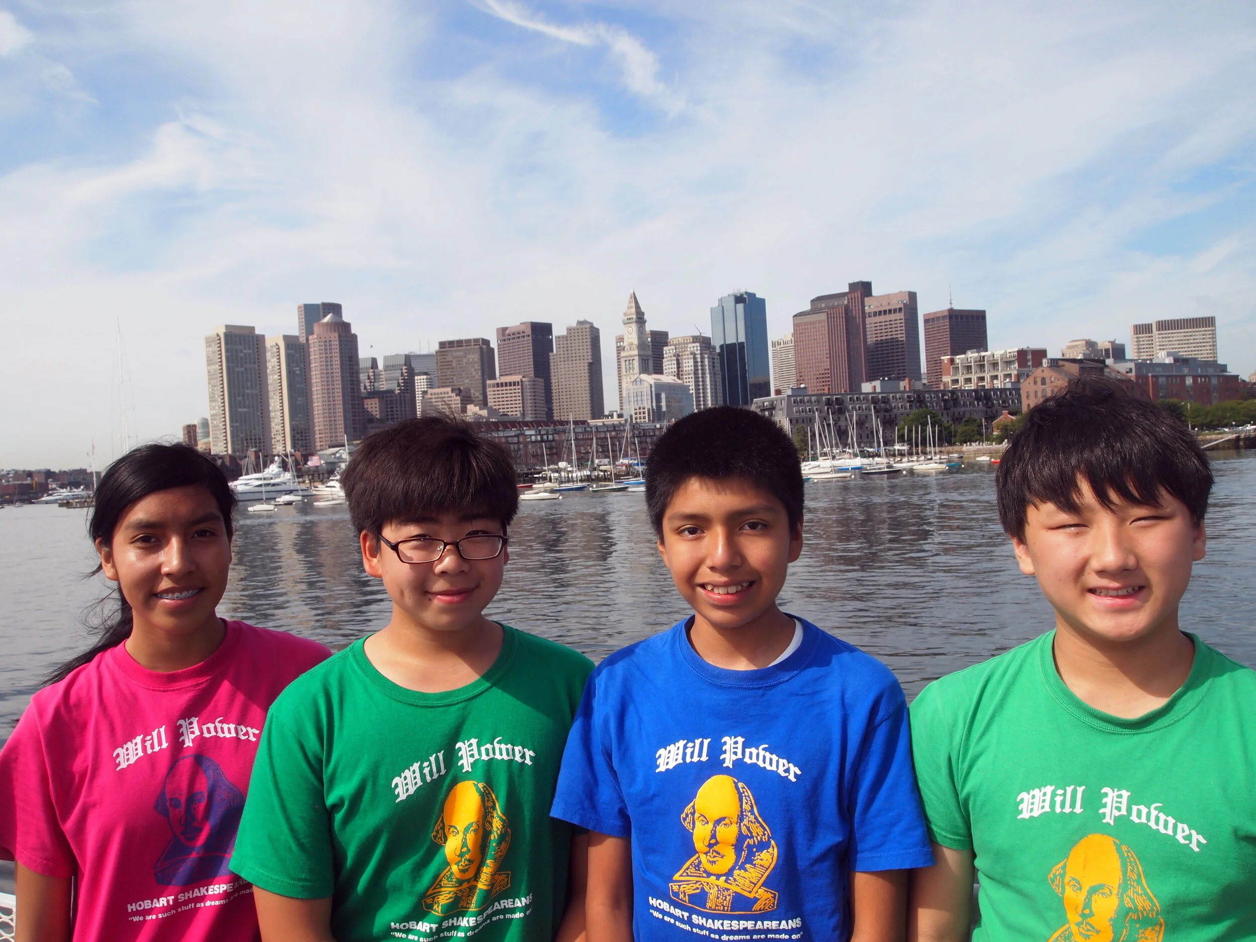  Sailing Like Ducks on the Charles River 