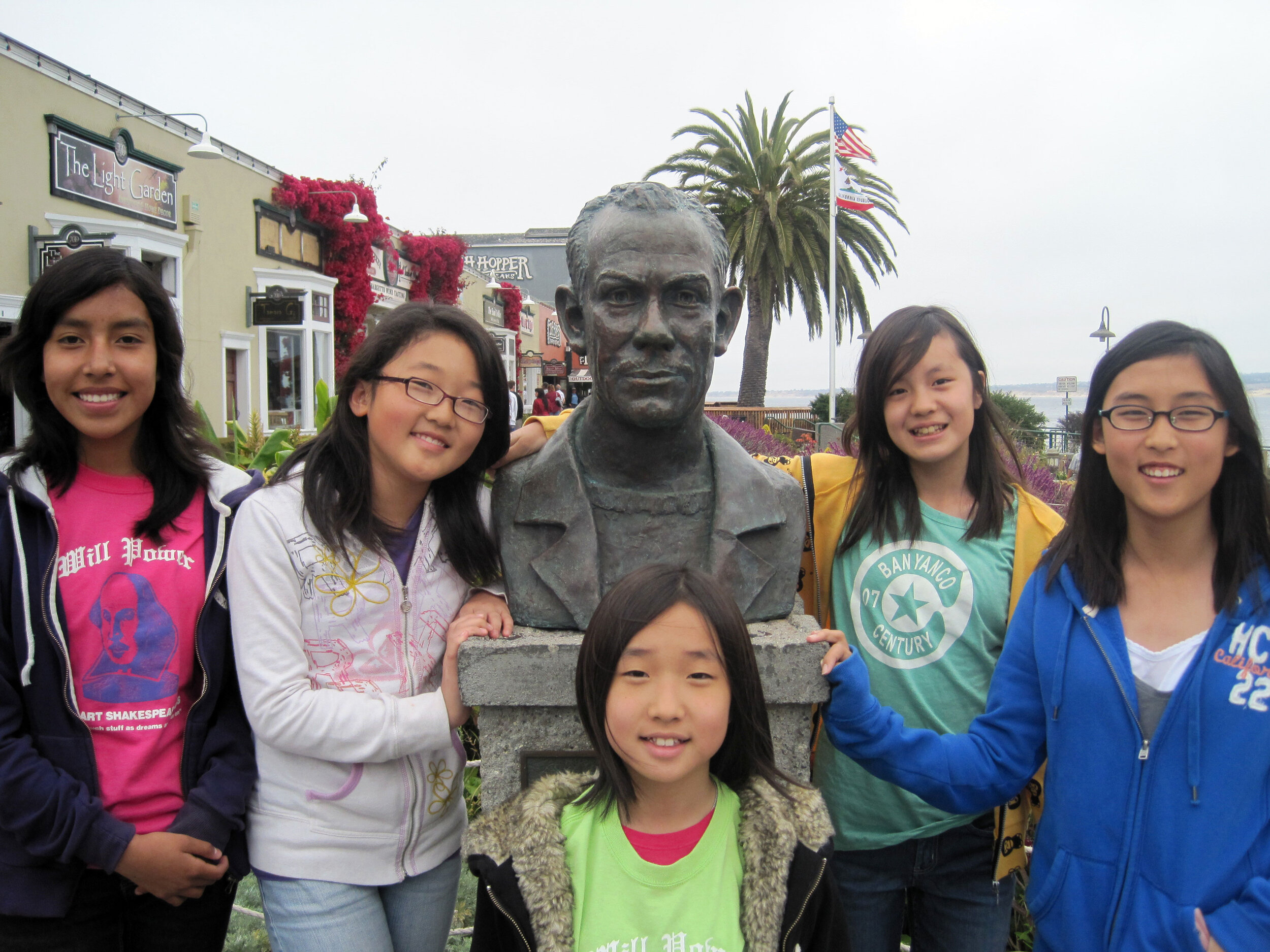  With John Steinbeck on Cannery Row 