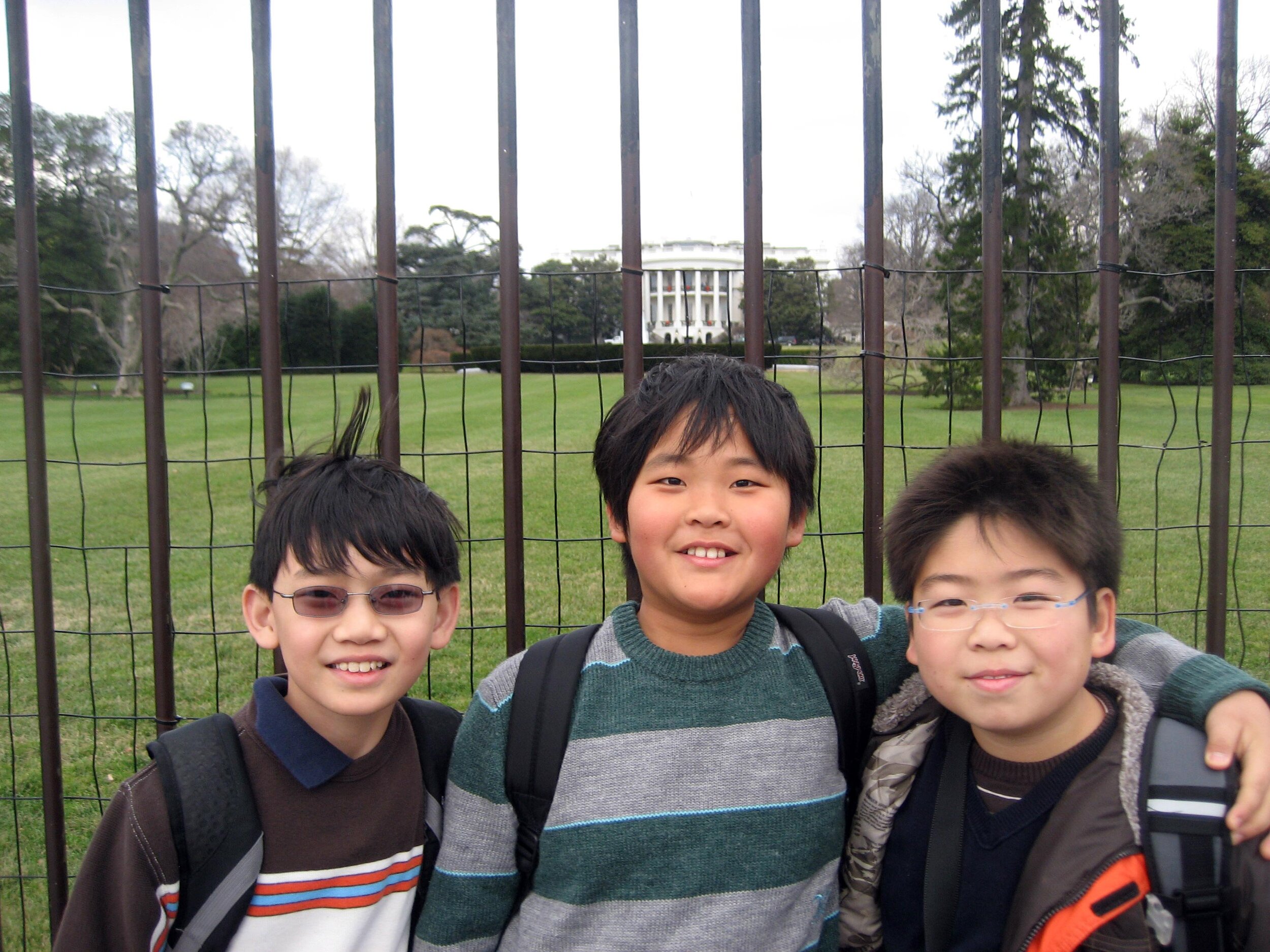  One of these boys might follow Obama! 