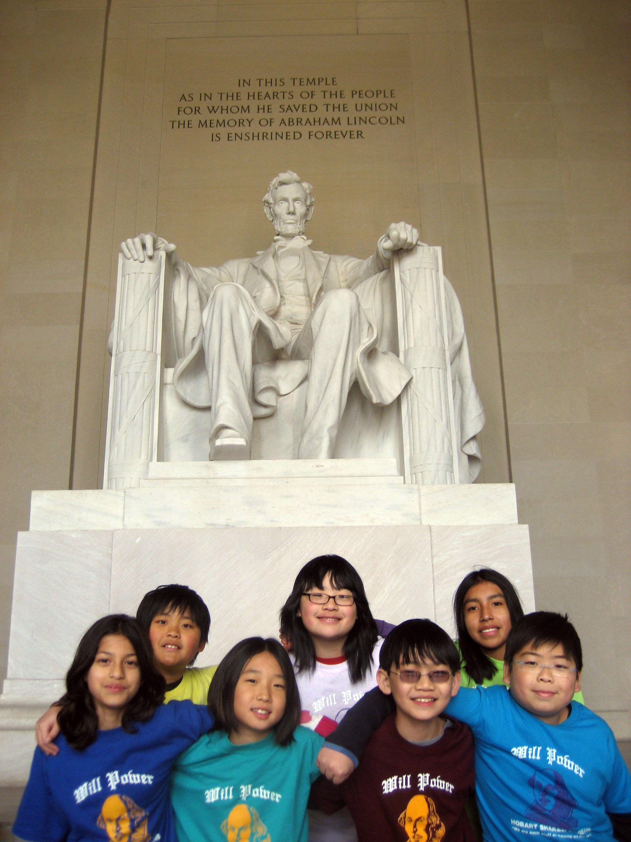  A great moment with Mr. Lincoln 