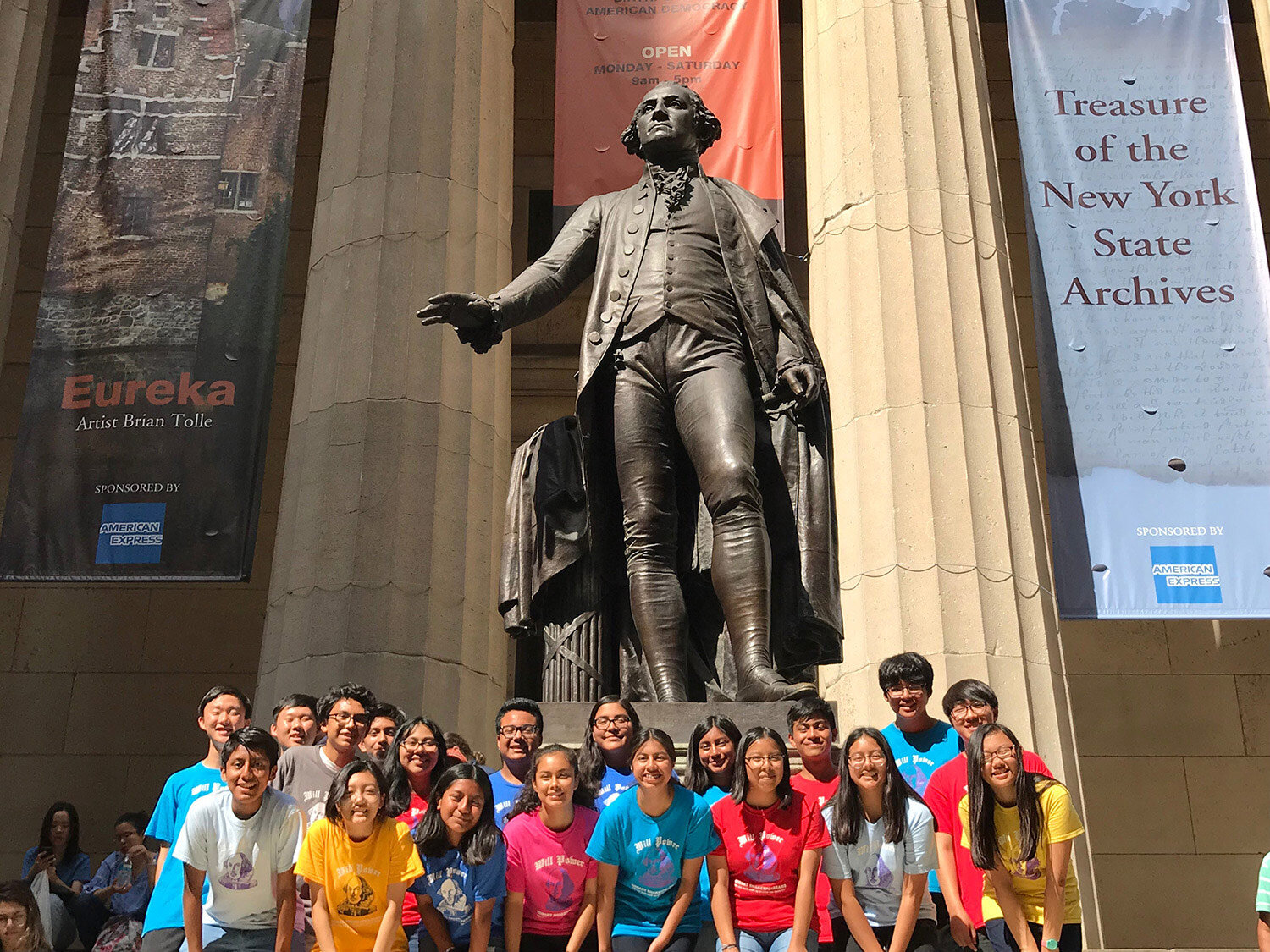  The Nation Begins: Federal Hall, Wall Street, New York City 