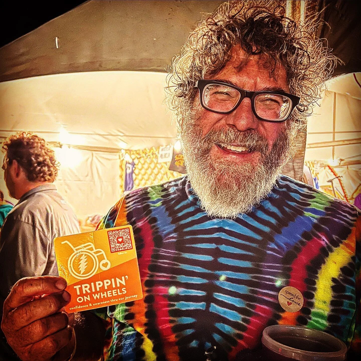 💛 🧡👆🏼follow our journey, link in the bio

#friendsofTOW #stuckonTOW #atx #atxmusicscene #atxmuscian #awareness #wheelchairlife #followus #confidence #trippinonwheels #accessibilitymatters #disabilityrightsarehumanrights 
IMAGE DESCRIPTION: Joe Mi