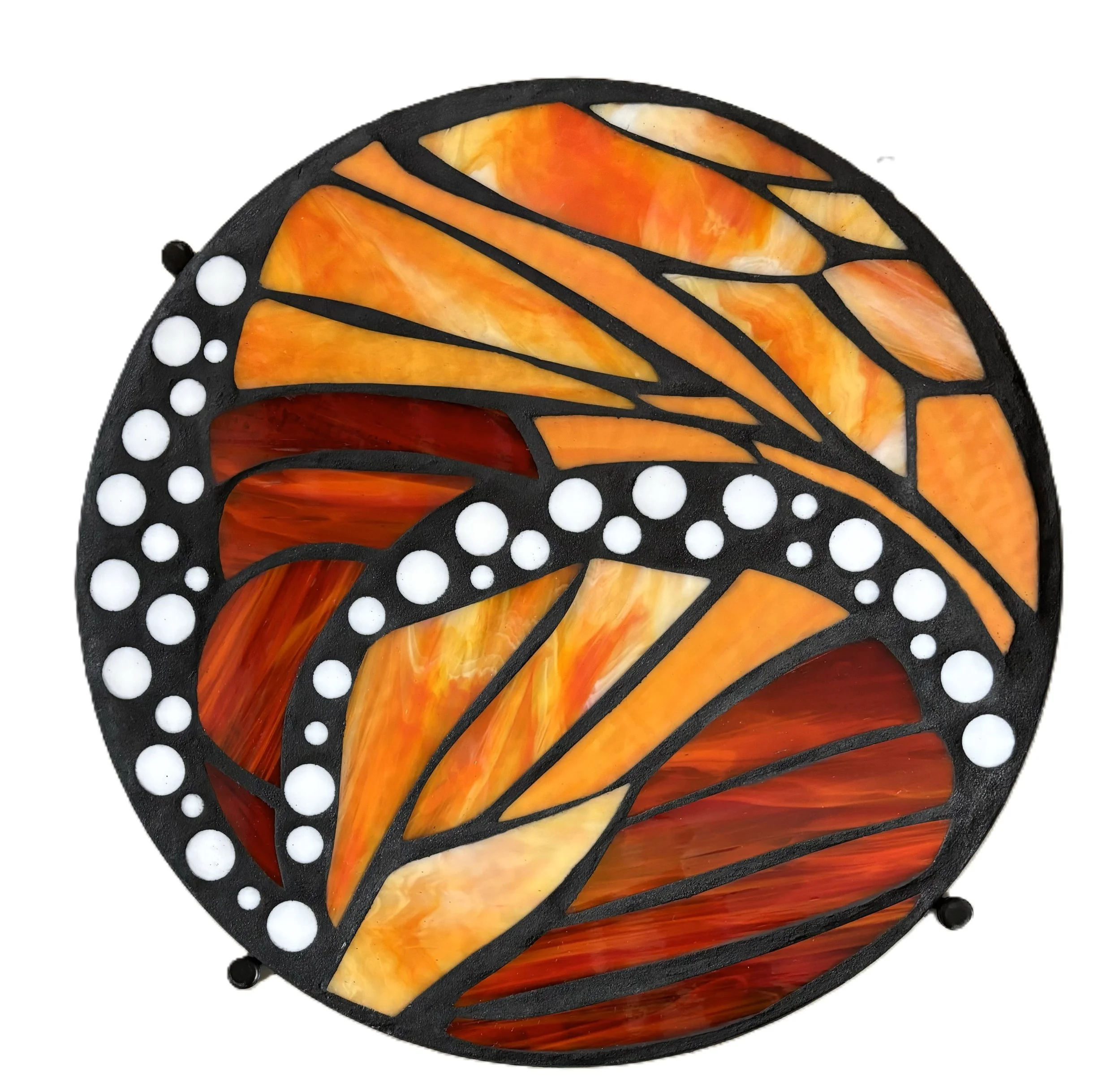 Monarch Butterfly Bistro Table 18" Diameter (SOLD)