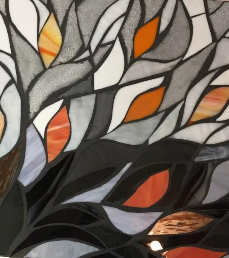 FALL LEAVES 24 X 24" (SOLD)