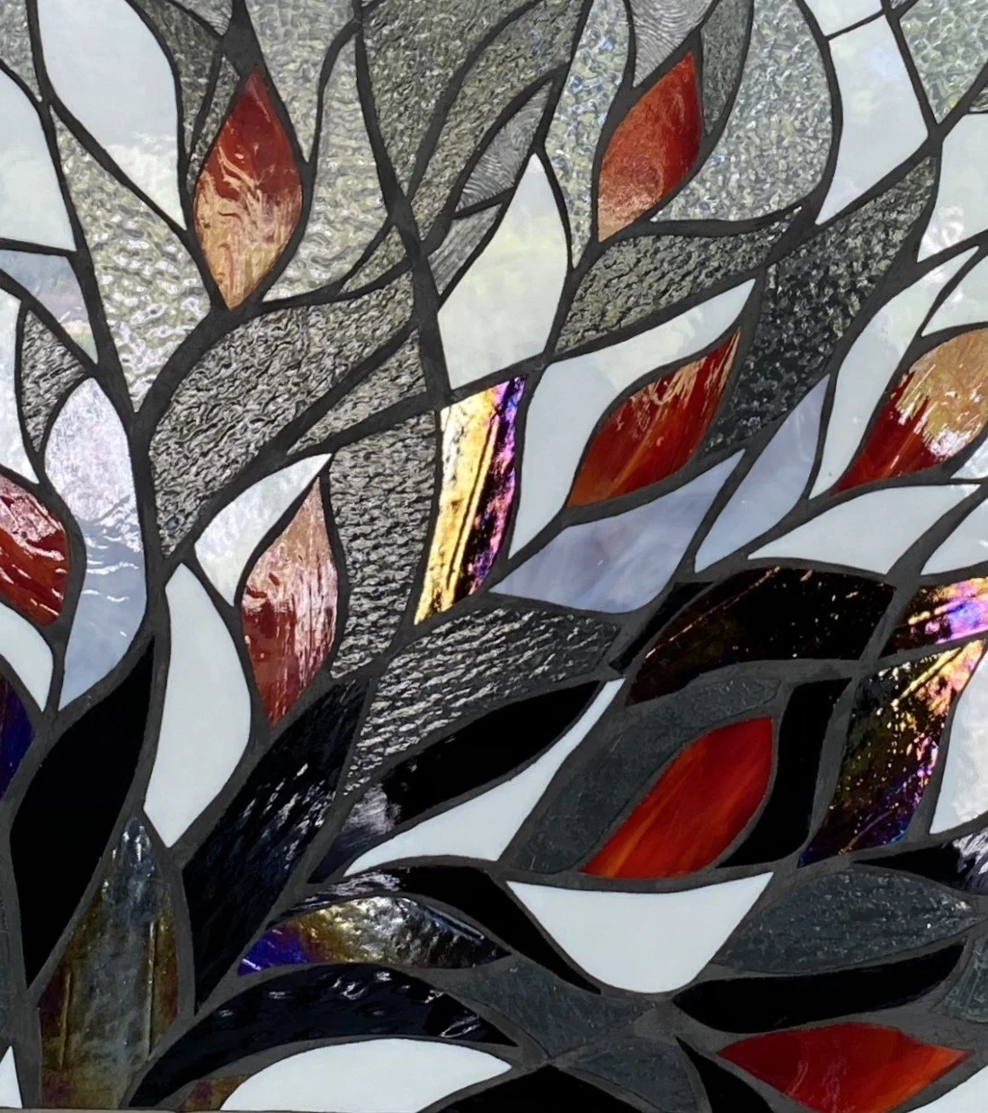 RED LEAVES 24X 24" (SOLD)