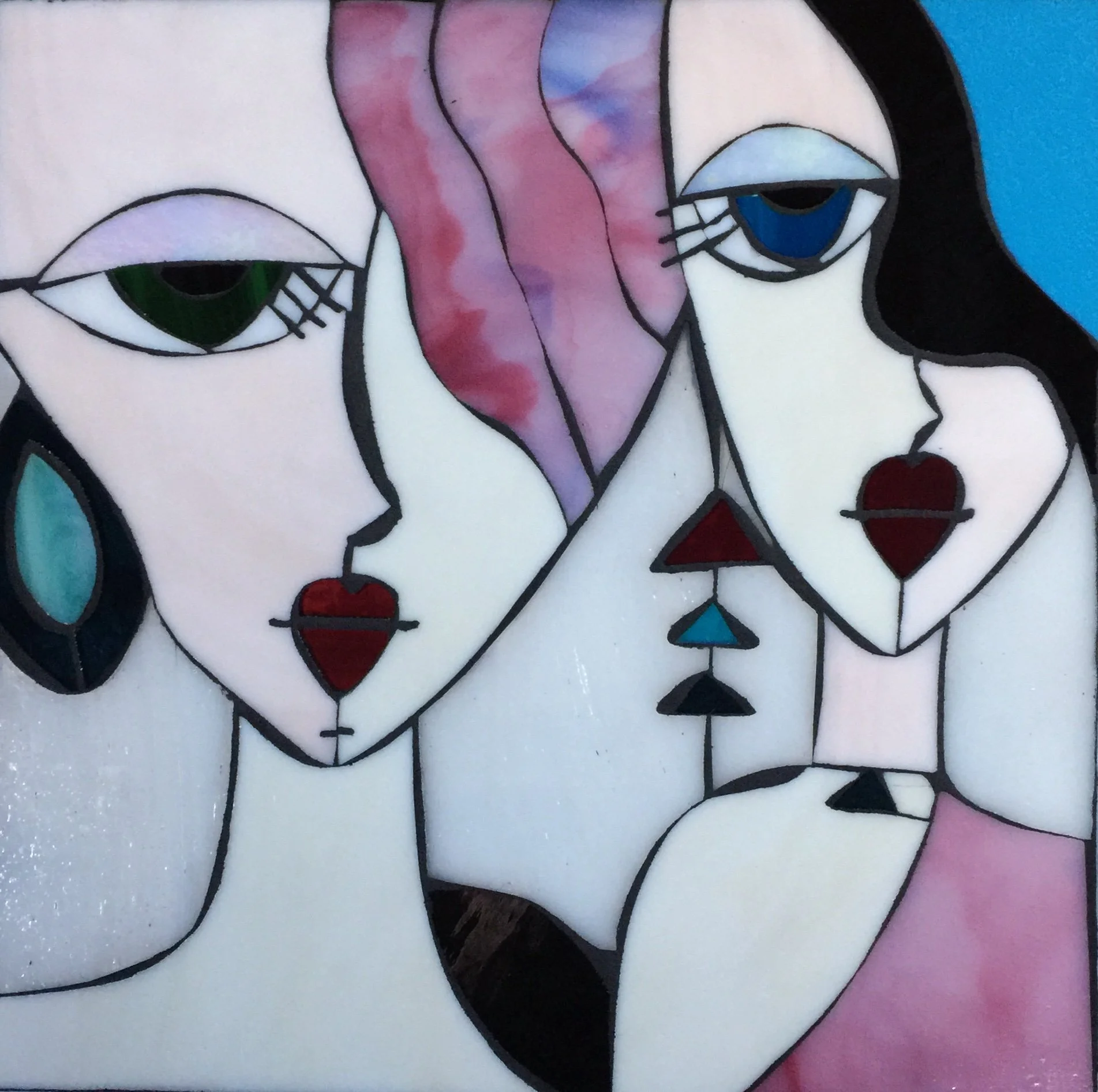 LES FEMMES 20 X 20" (SOLD)