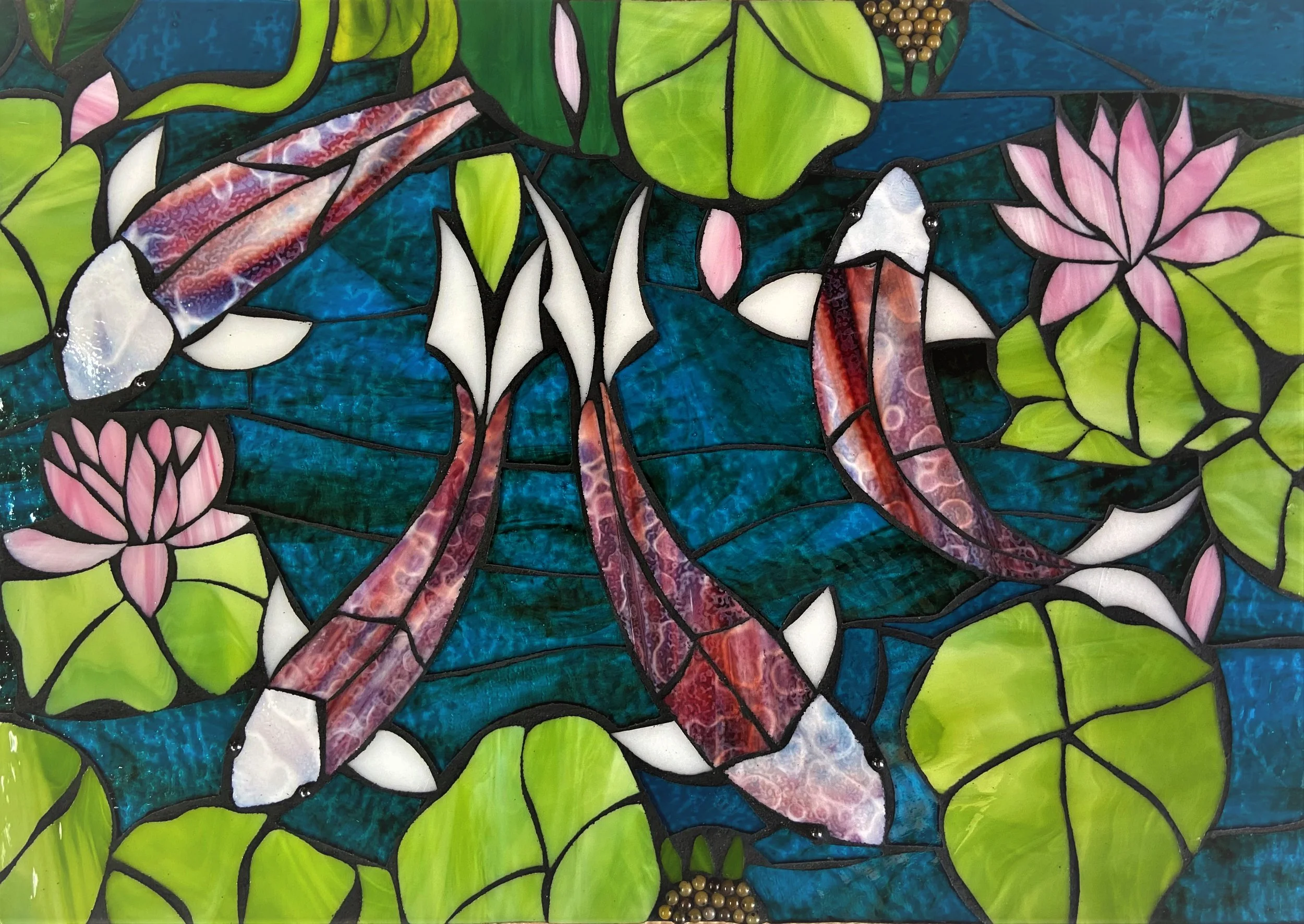 KOI POND 16 X 24" (SOLD)