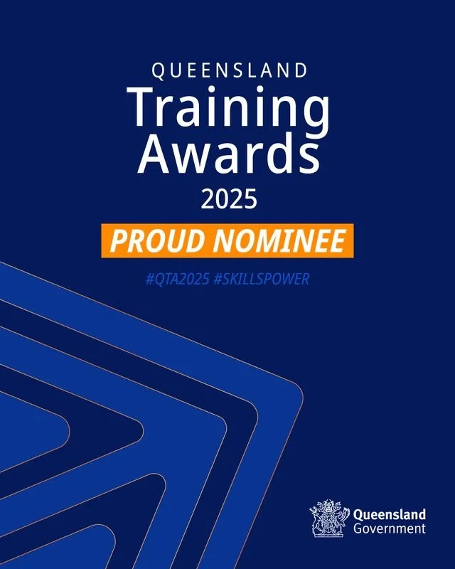 I&rsquo;m truly humbled to share that I&rsquo;ve been nominated for the 2025 Queensland Training Awards &ndash; Trainer of the Year.

With more than 750 nominations across Queensland, this acknowledgement is both unexpected and deeply meaningful. 

T