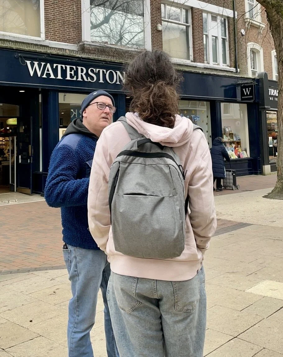 Street evangelism in Kent