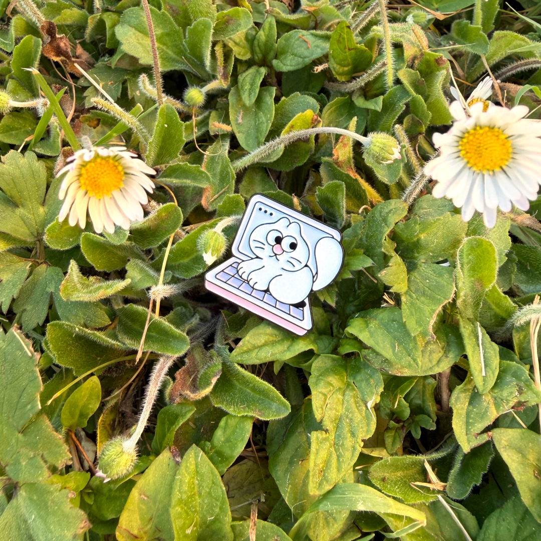 Cat White Flowers 2 - Square.png