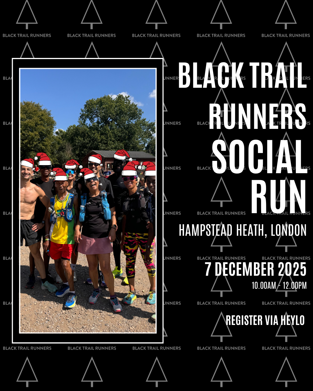 Black Trail Runners Christmas Social Run - London