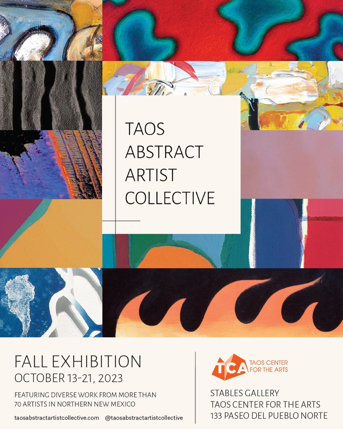My drawing &ldquo;Boundless Circumstance&rdquo; is included in the @taosabstractartistcollective Fall Exhibition at the Taos Center for the Arts - Stables Art Gallery in Taos, New Mexico, Oct. 13 - 21