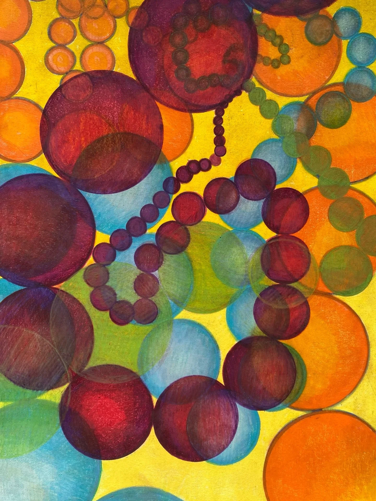 Flying Further
ink and colored pencil on cotton rag paper
36 x 26 cm, 14 x 10 inches

This drawing was made while listening to the Grateful Dead during my recent artist residency in Muscat, a ritual that has been part of my life since I was ten years