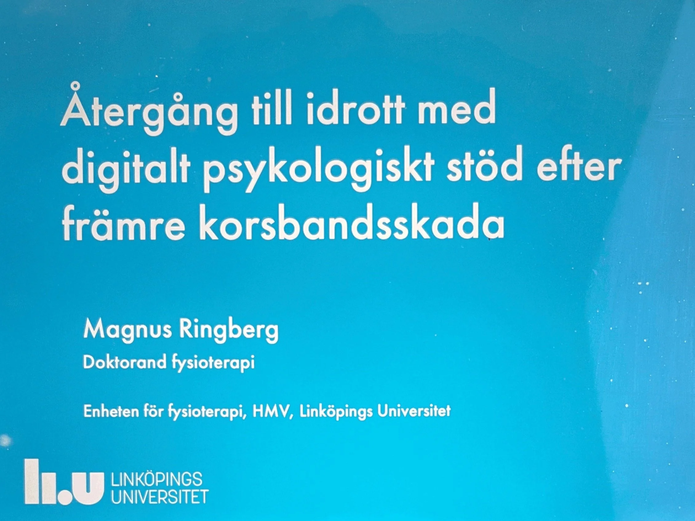 Lecture about my research