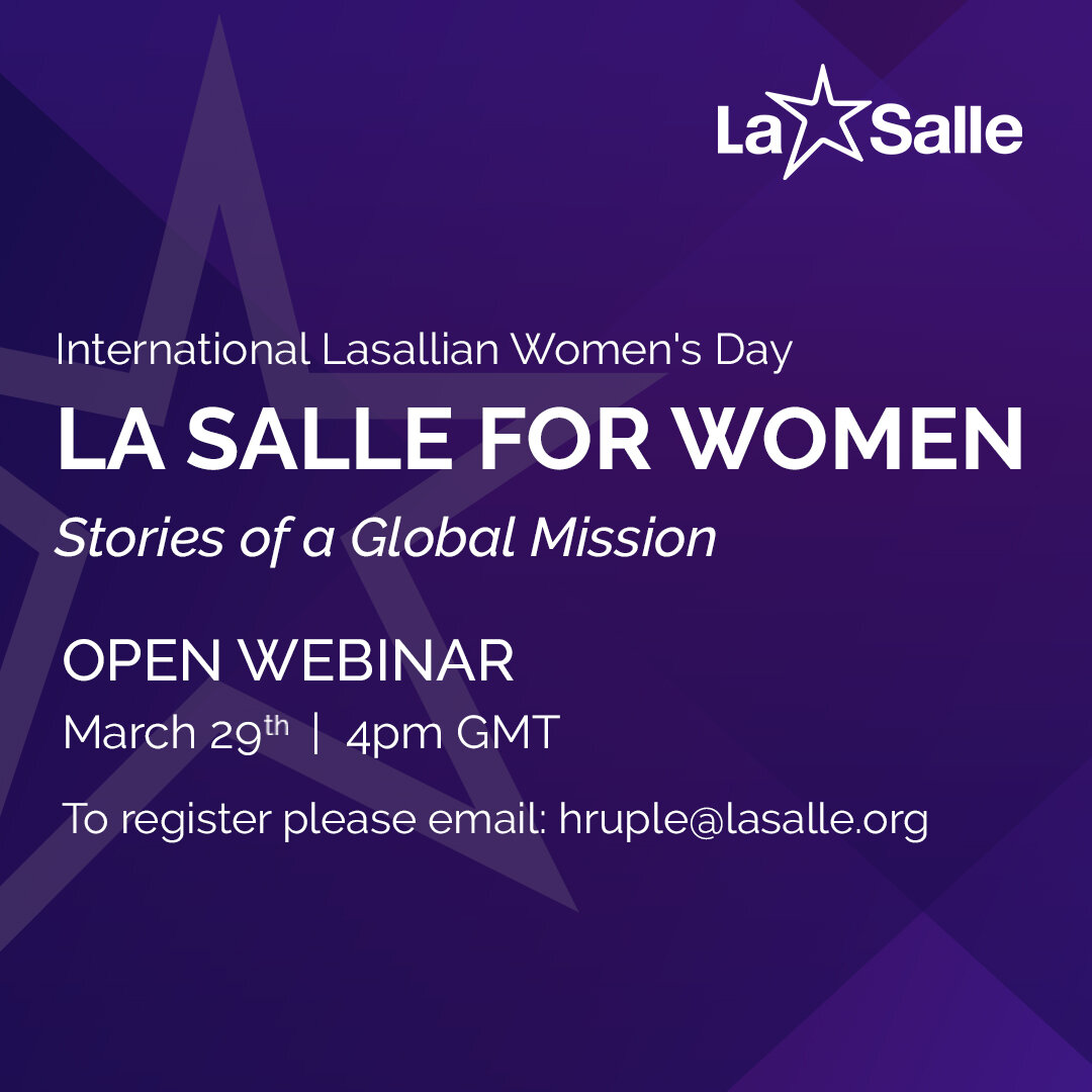 Sharing link for La Salle for Women webinar