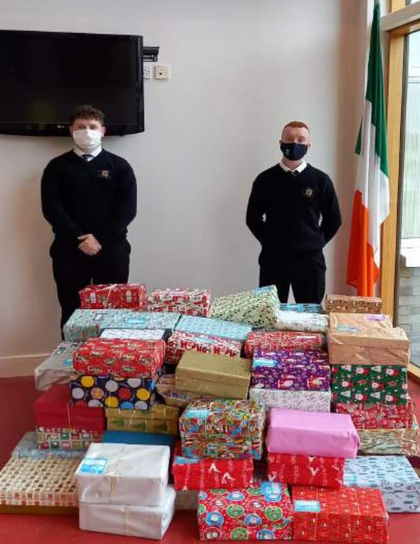 St Benildus College make huge contribution to Shoebox Appeal