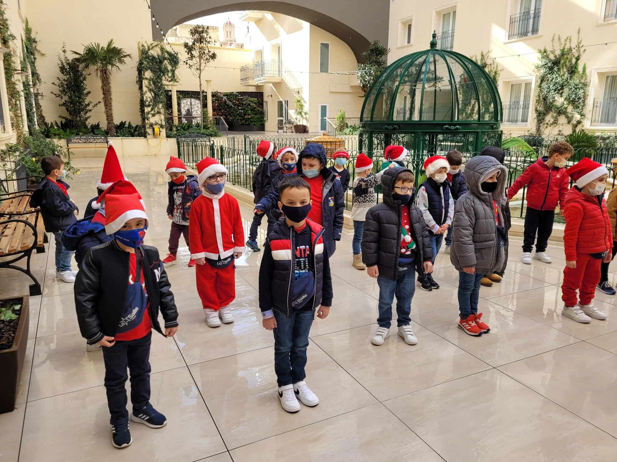 St Benild School enjoy Advent activities