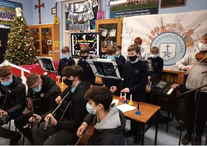 St Gerald’s students bring festive cheer