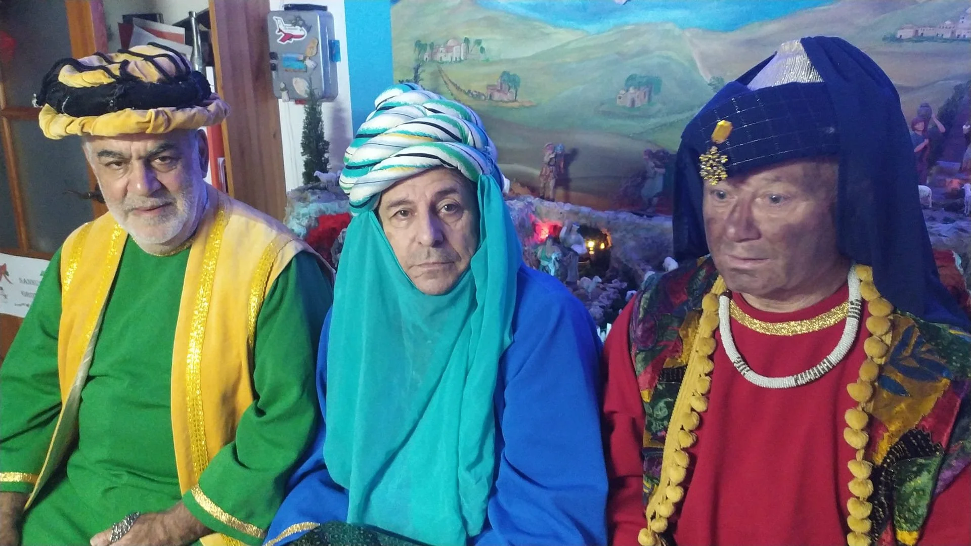 Three Kings visit St Benild School