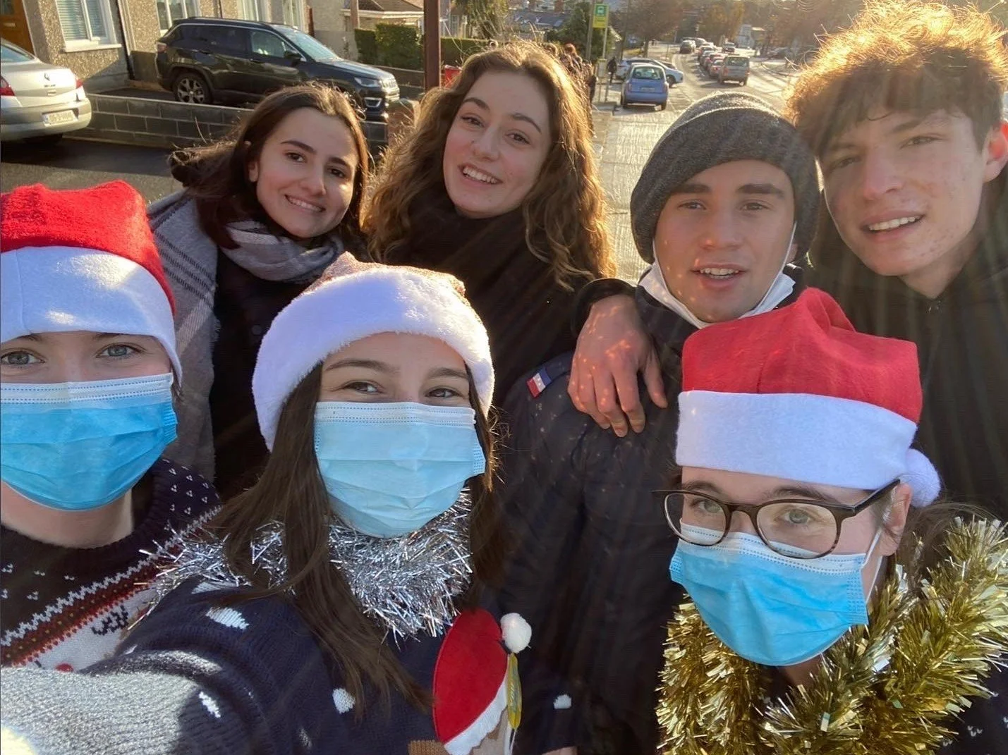 Ardscoil La Salle Christmas Jumper Walk in aid of mental health