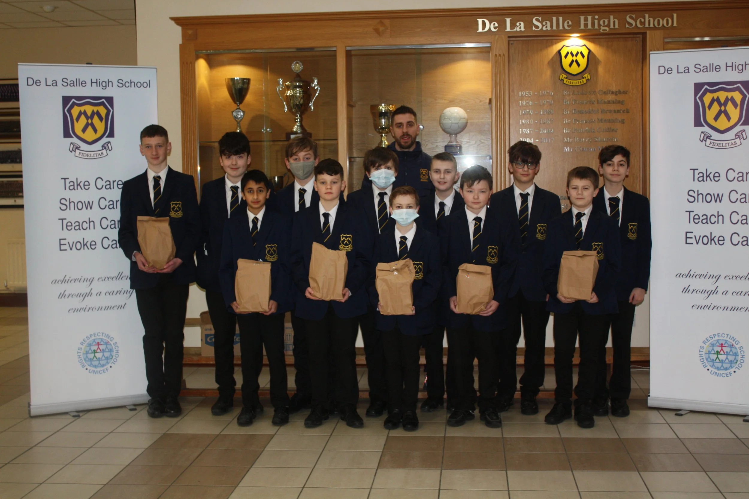 Downpatrick students address poverty issue