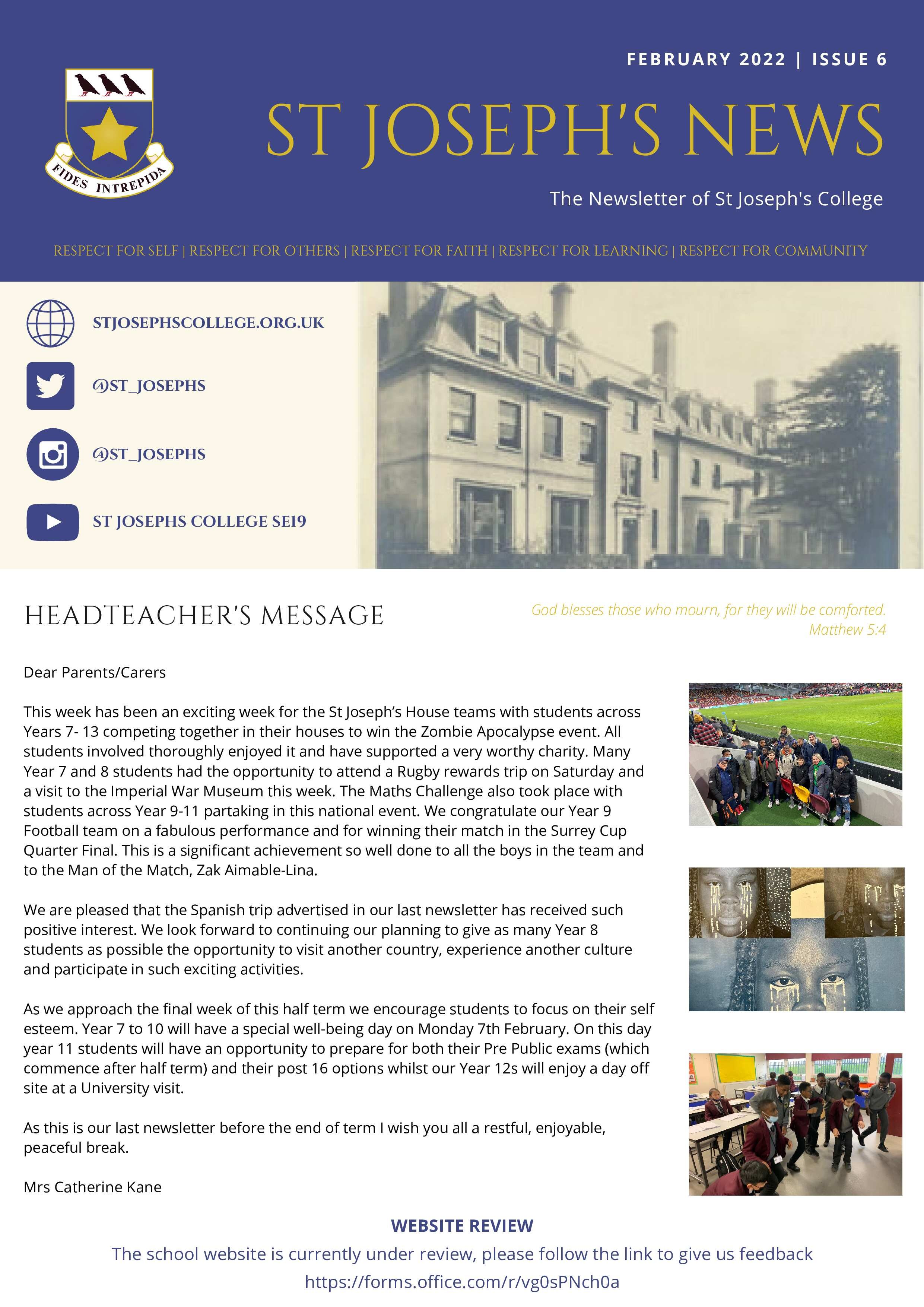 Remembering Holocaust at St Joseph’s Beulah Hill