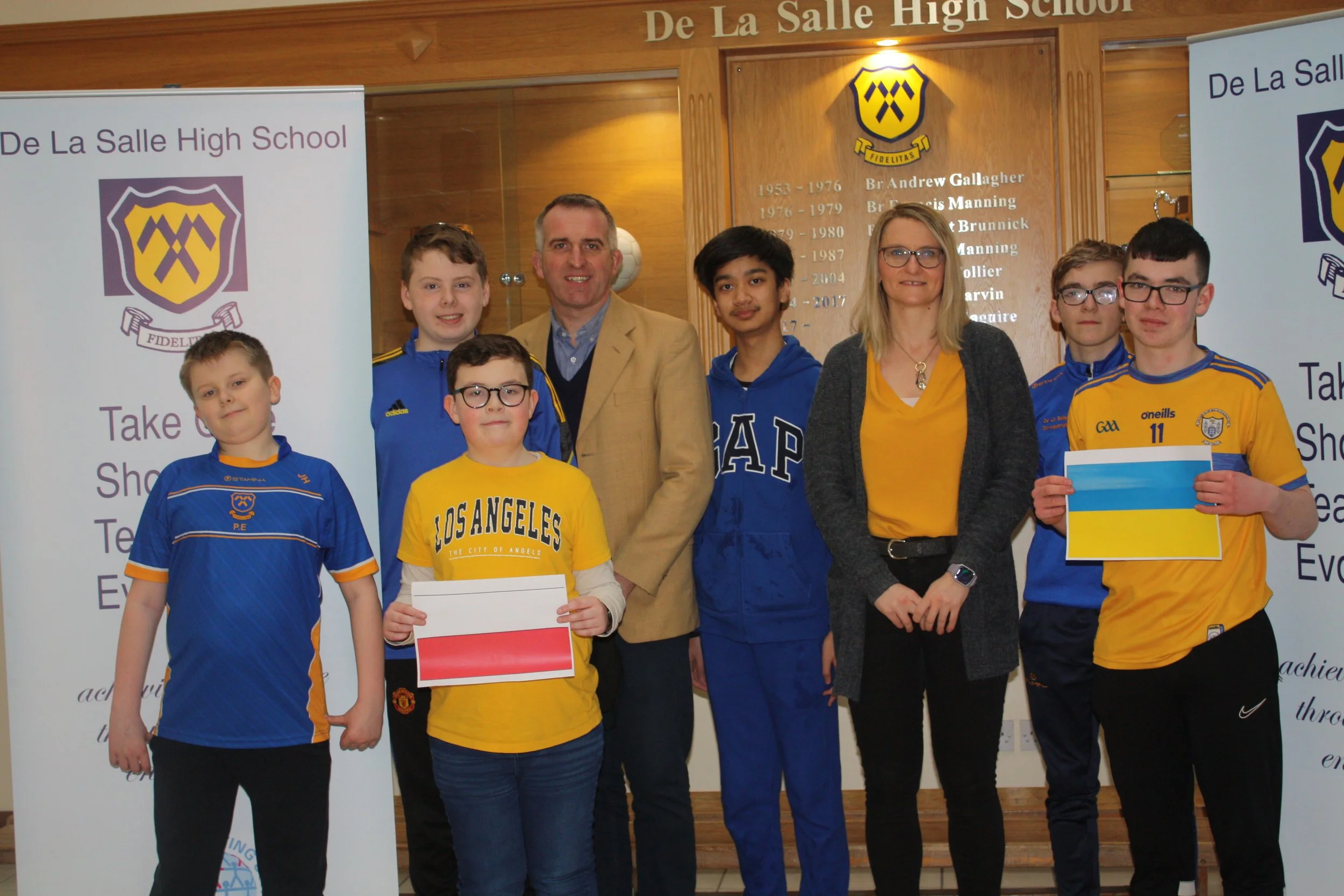 Yellow and Blue Day at DLS Downpatrick