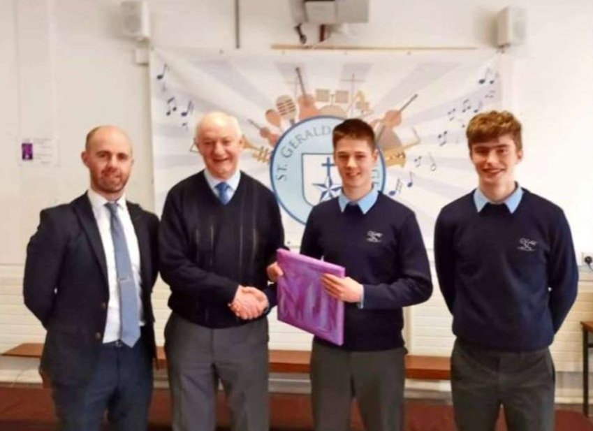 Warm welcome for Br. Ben at St Gerald’s