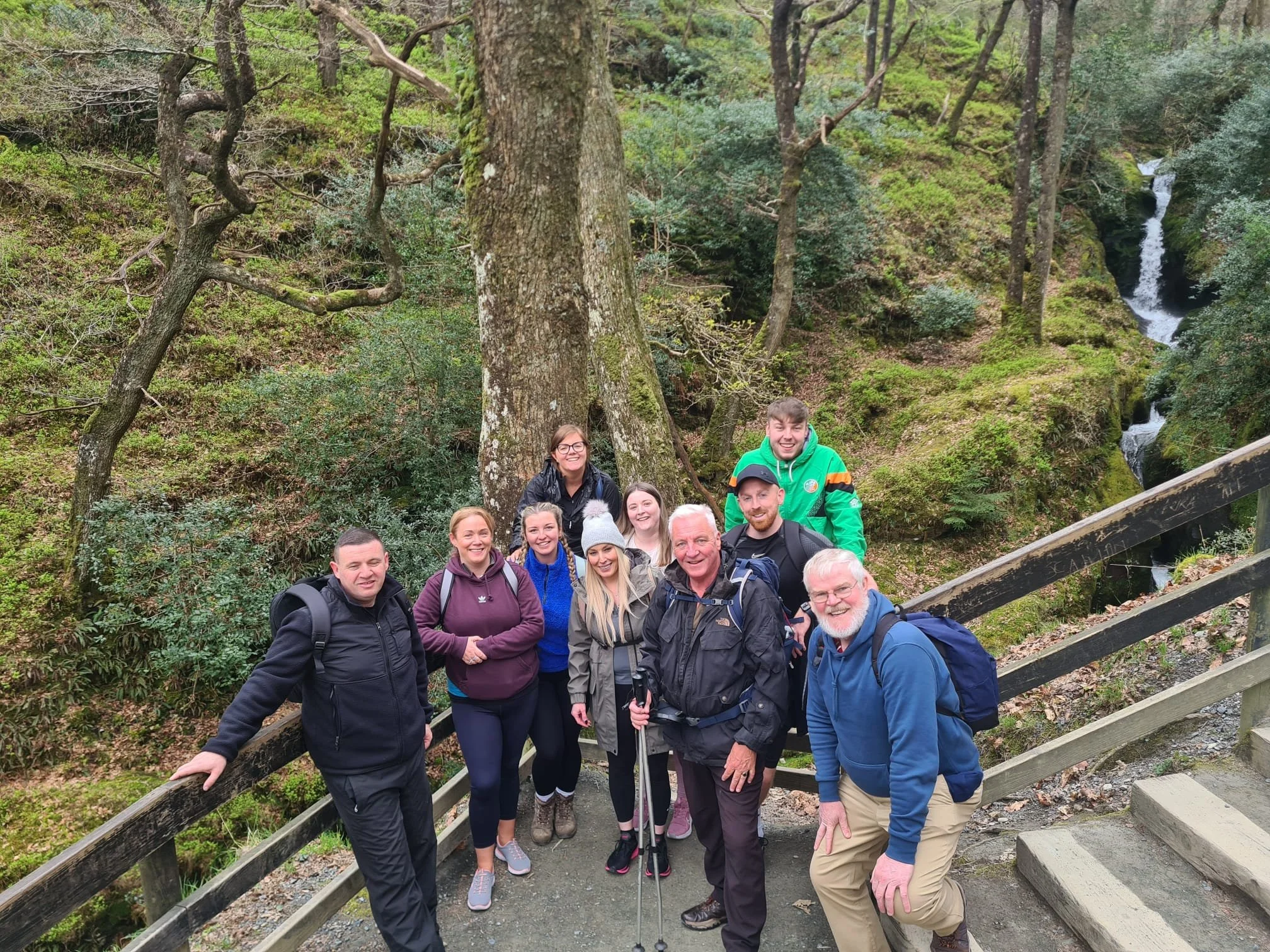 Lasallians gather for hike a in Glendalough