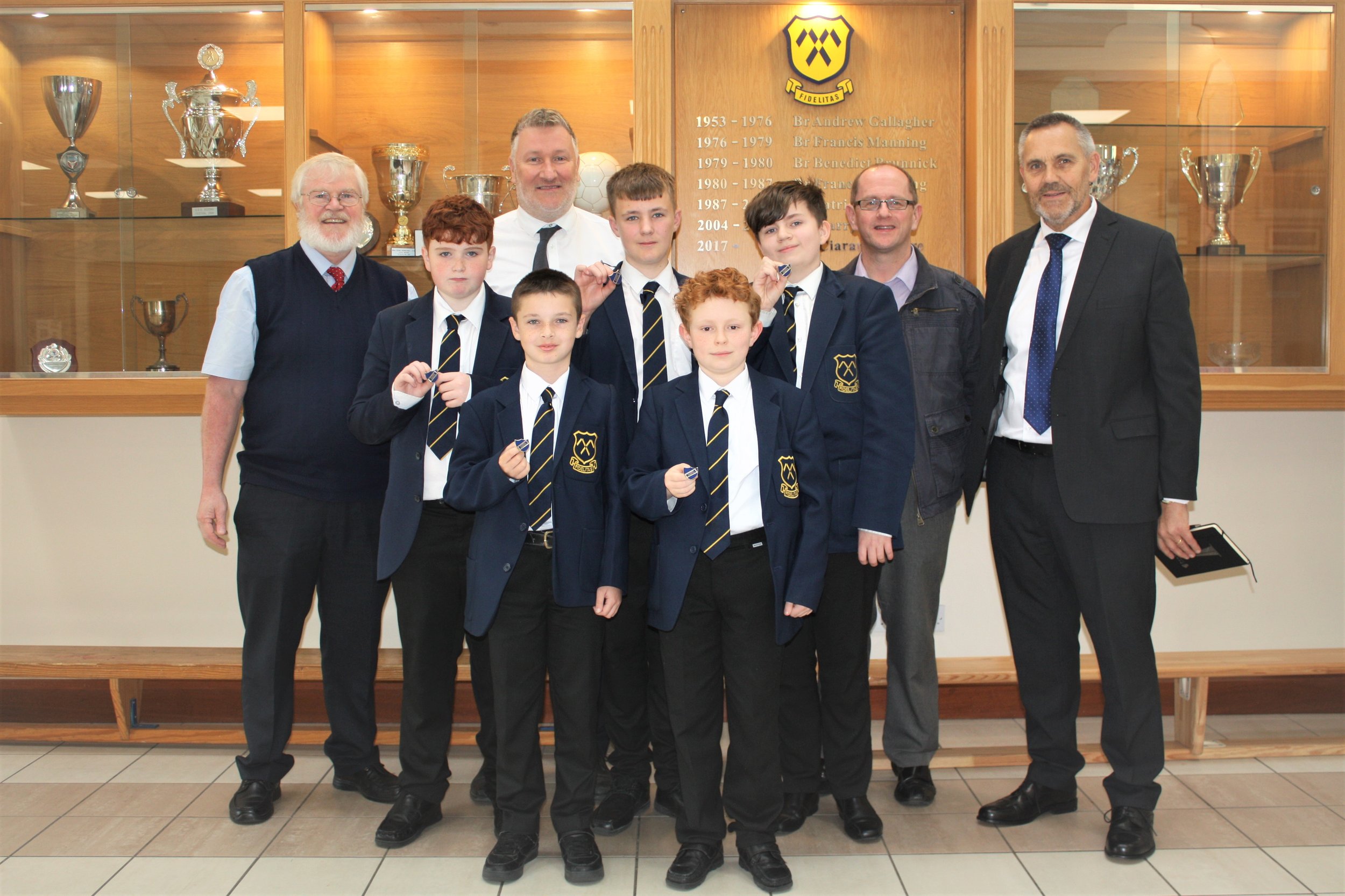 Downpatrick visitors meet with Student Animator Group
