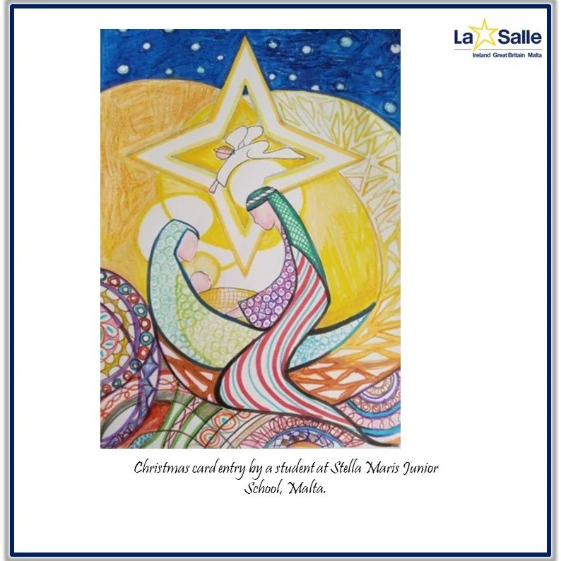 Creativity and Lasallian Spirit evident in Christmas Card Design activity