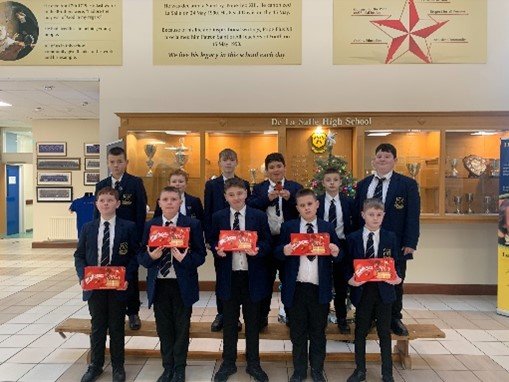 Christmas Fun in De La Salle High School Downpatrick