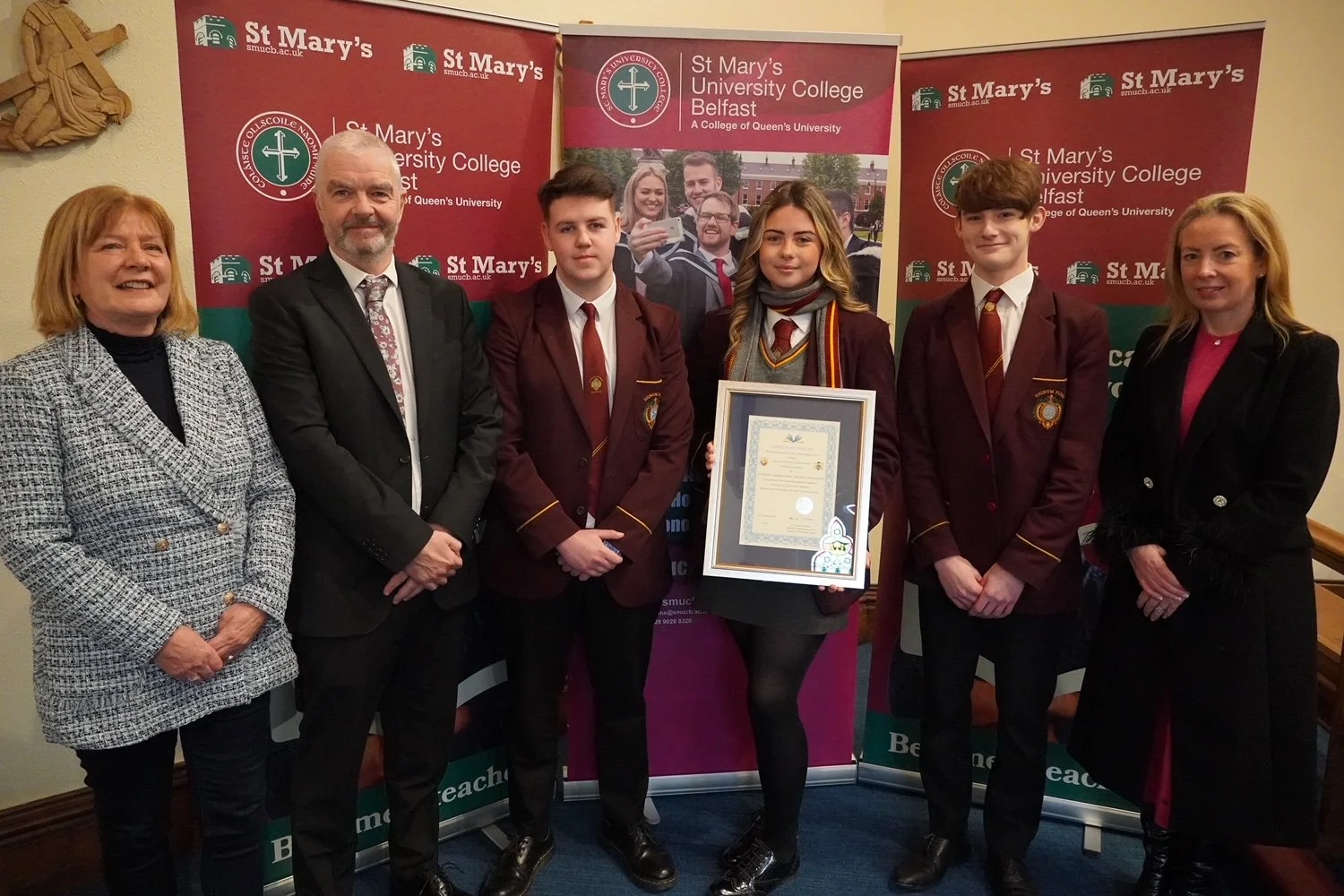 St Patrick’s Grammar School scoop Catholic Education Award