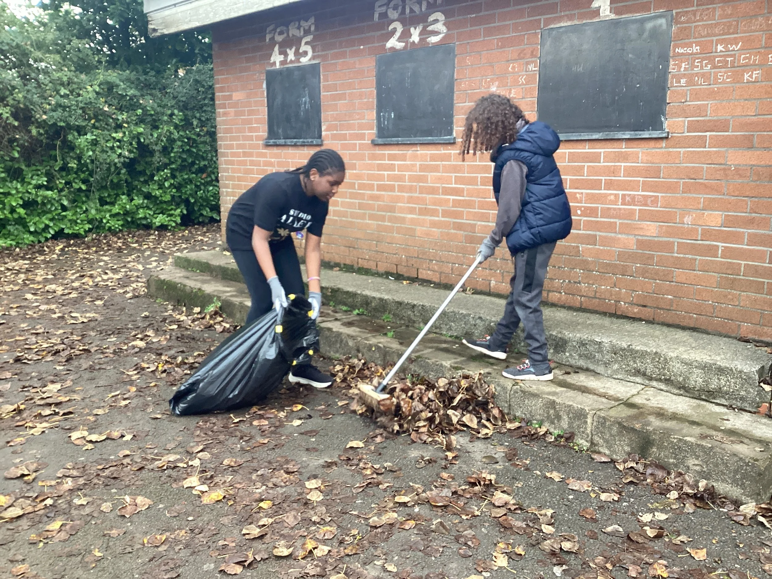 St Illtyd’s students show pride in their school