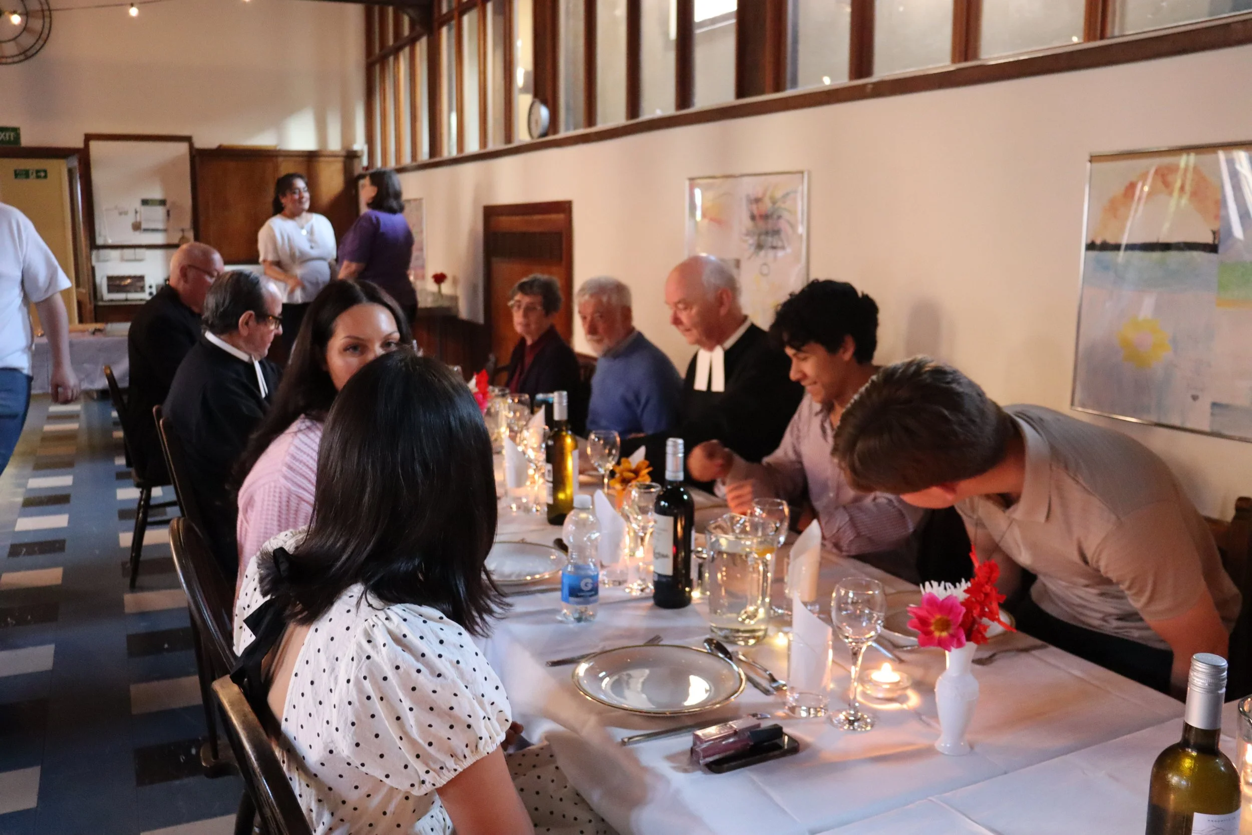 Dinner after Commissioning Mass 2.JPG