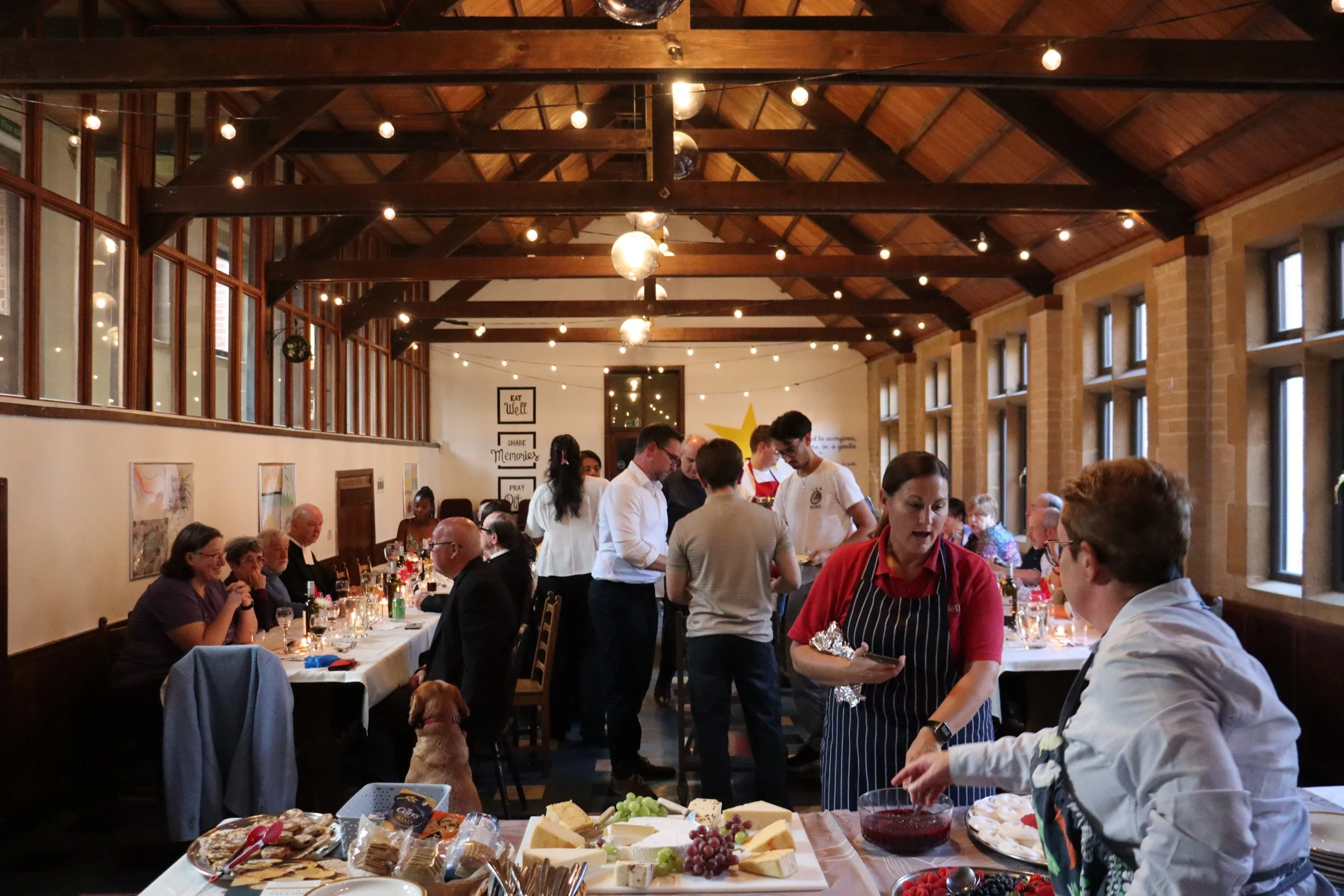 Dinner After Commissioning Mass 3.JPG