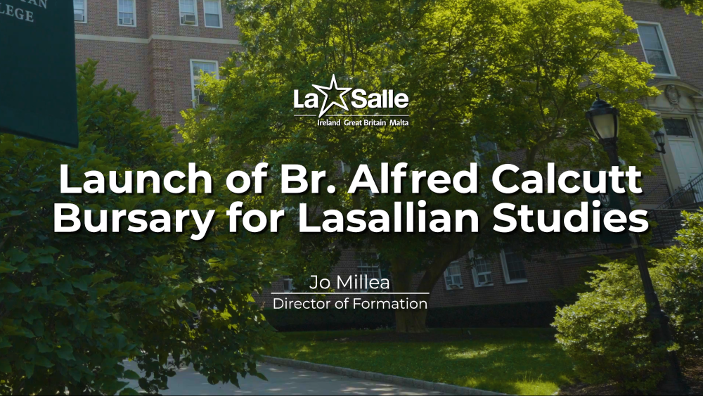 Launch of Brother Alfred Calcutt Bursary