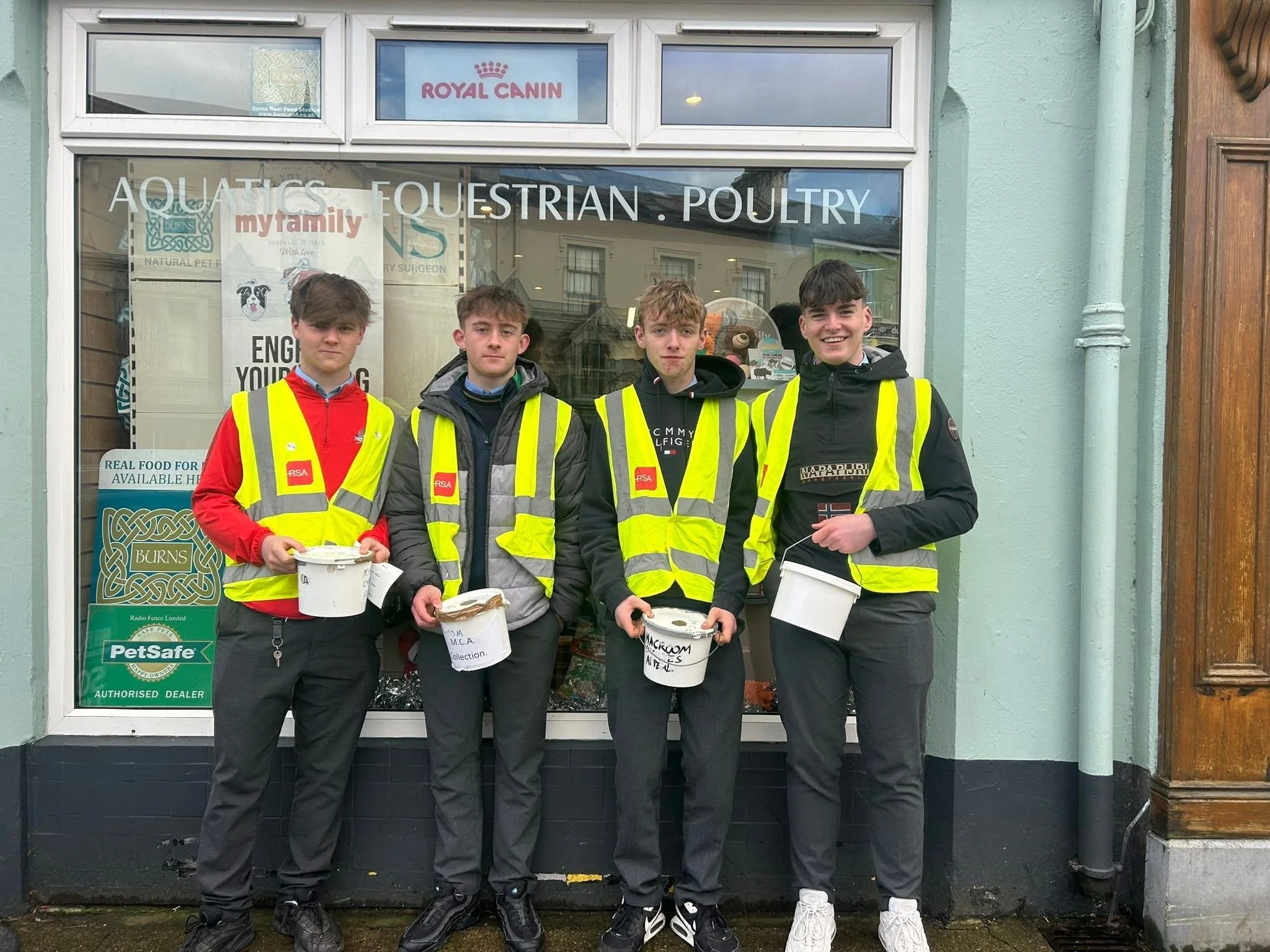 Macroom students show their caring side