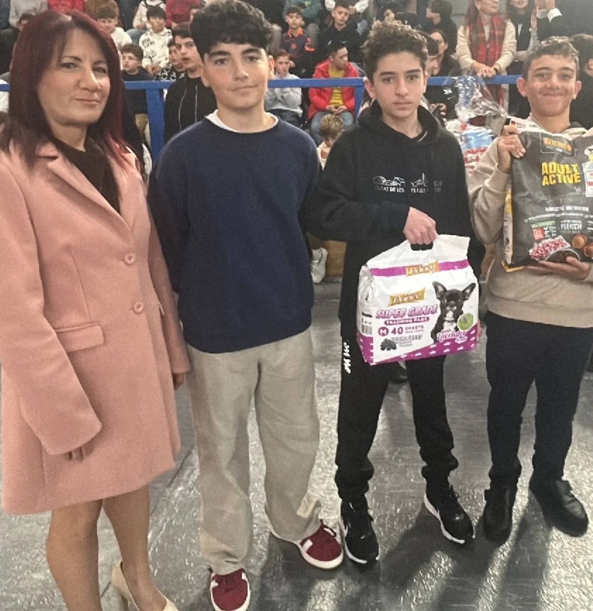 Senior School students practise the importance of giving