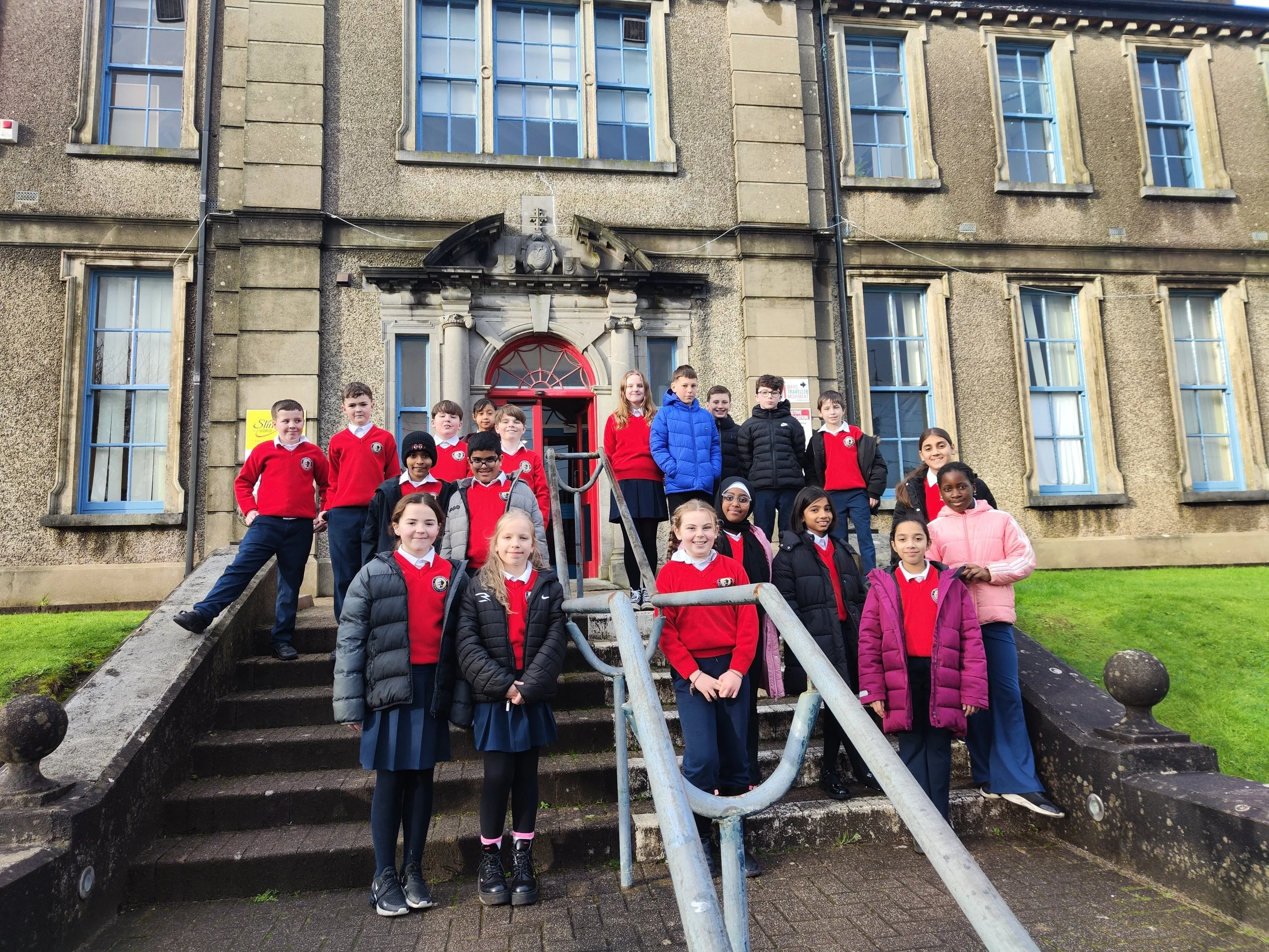 Local history walk at Castlebar Primary School