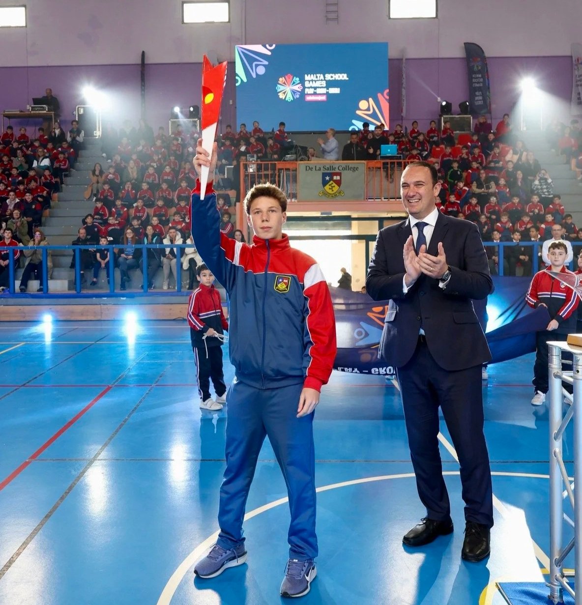 DLS Senior School hosts &nbsp;Malta School Games Torch Relay Launch 