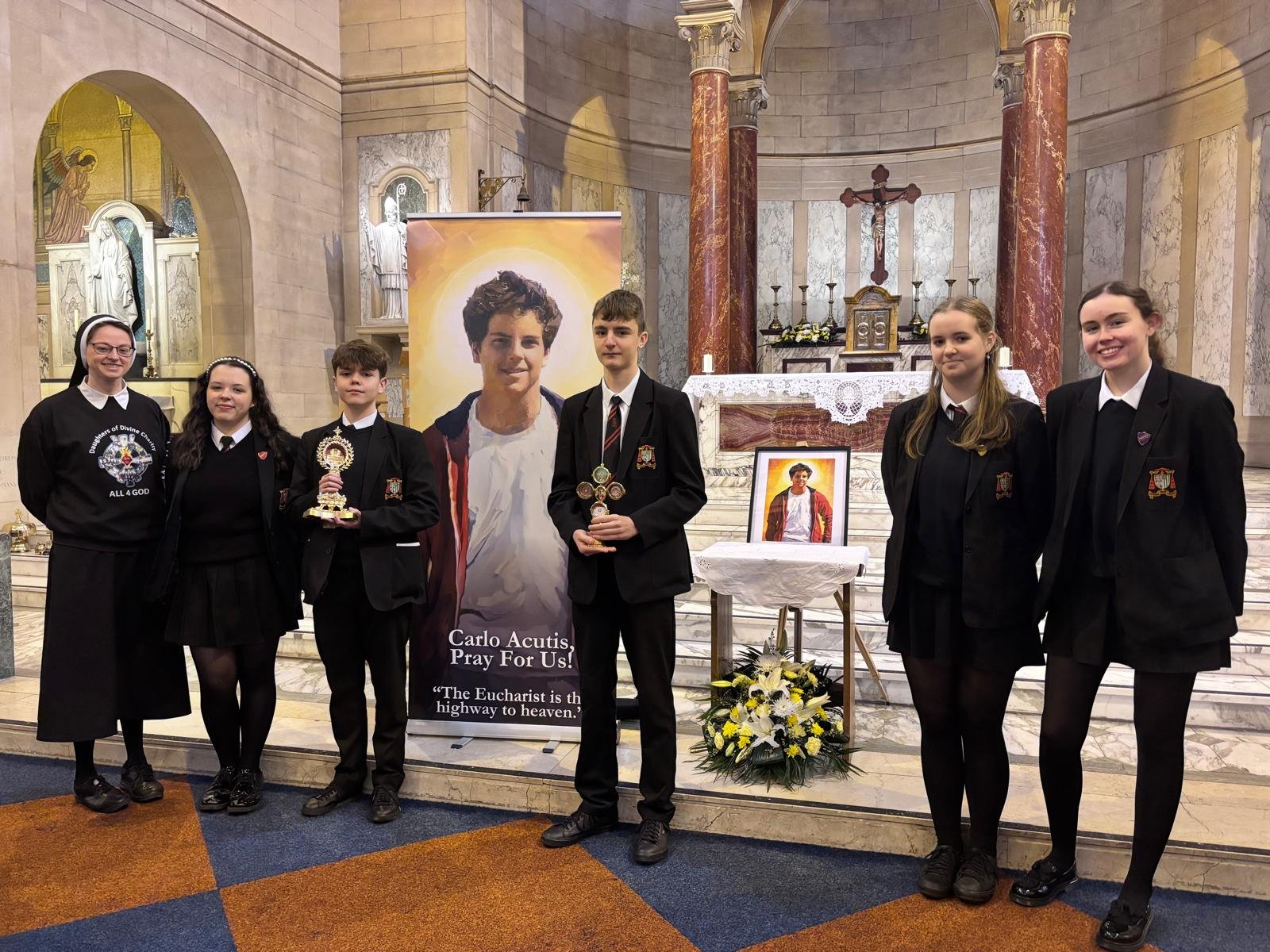 Veneration of the Relics of Carlo Acutis at Cardinal Langley