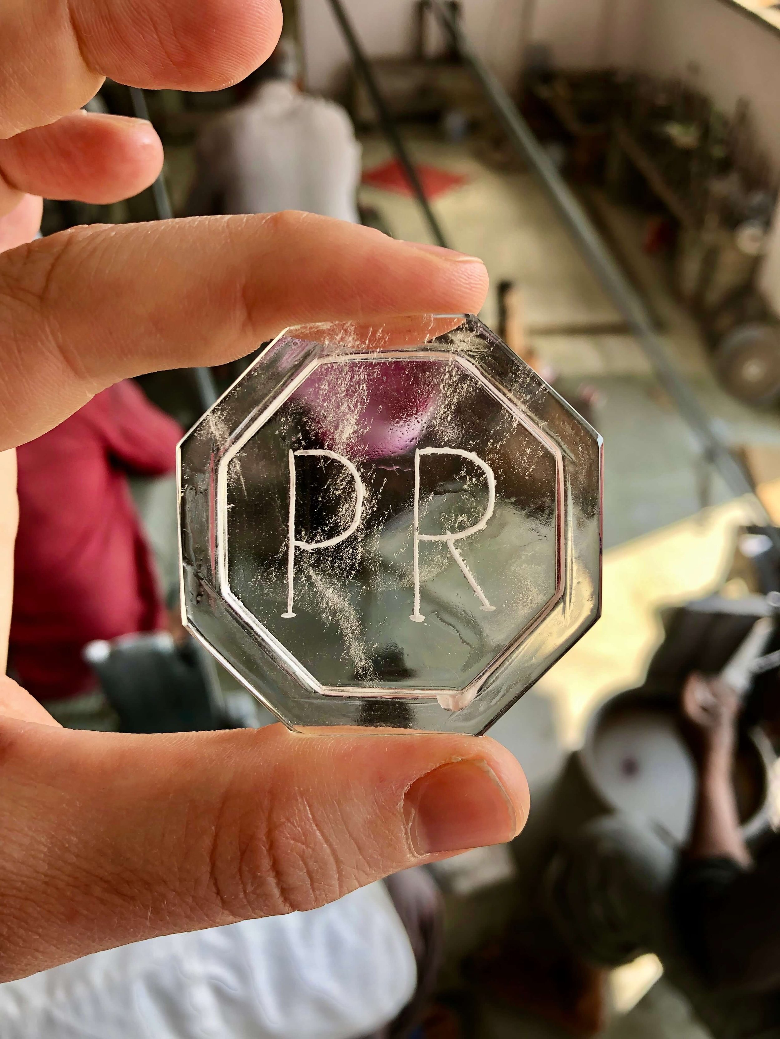 Carved Rock Crystal Box
