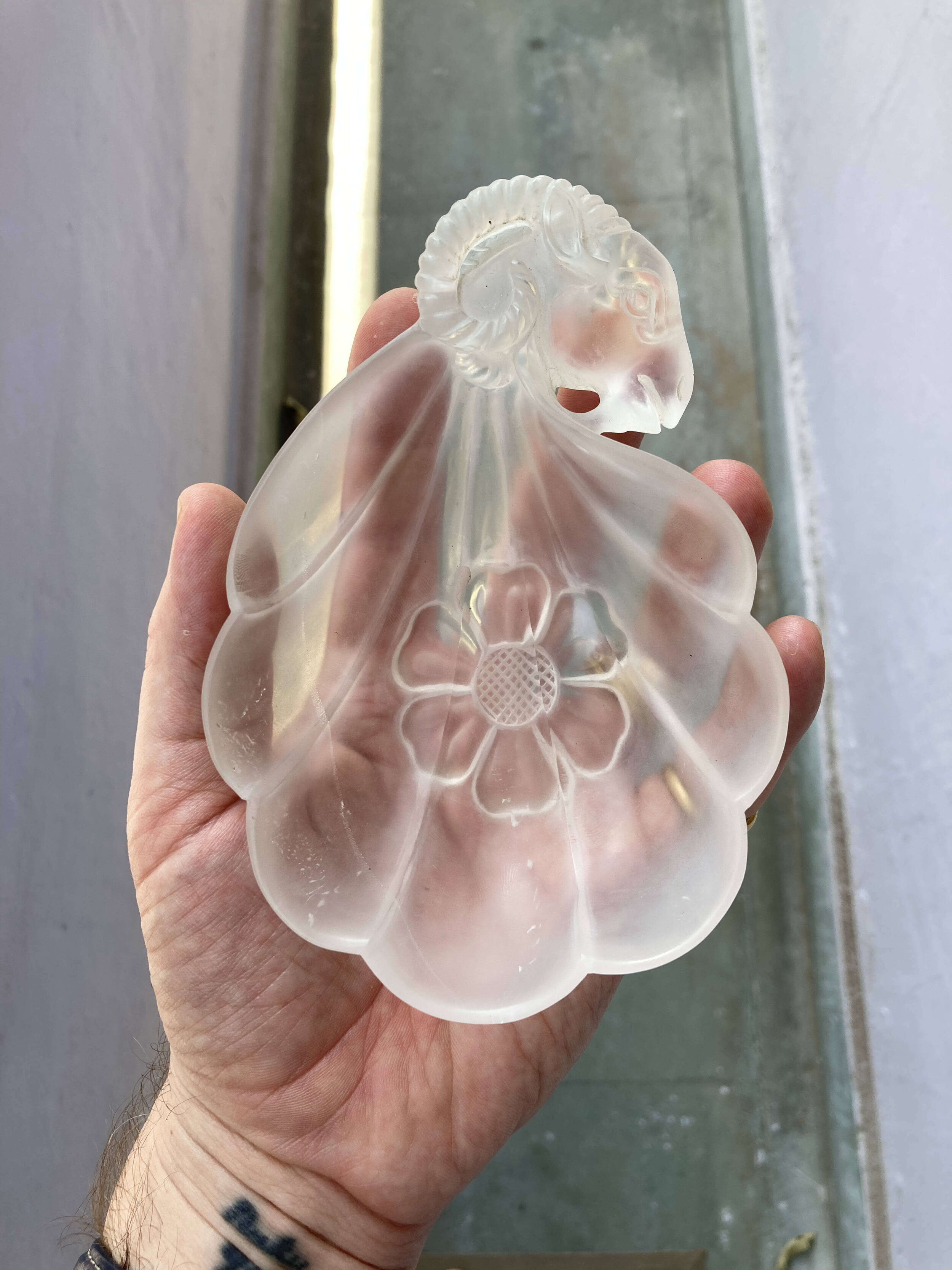 Mughal Style Carved Rock Crystal Cup