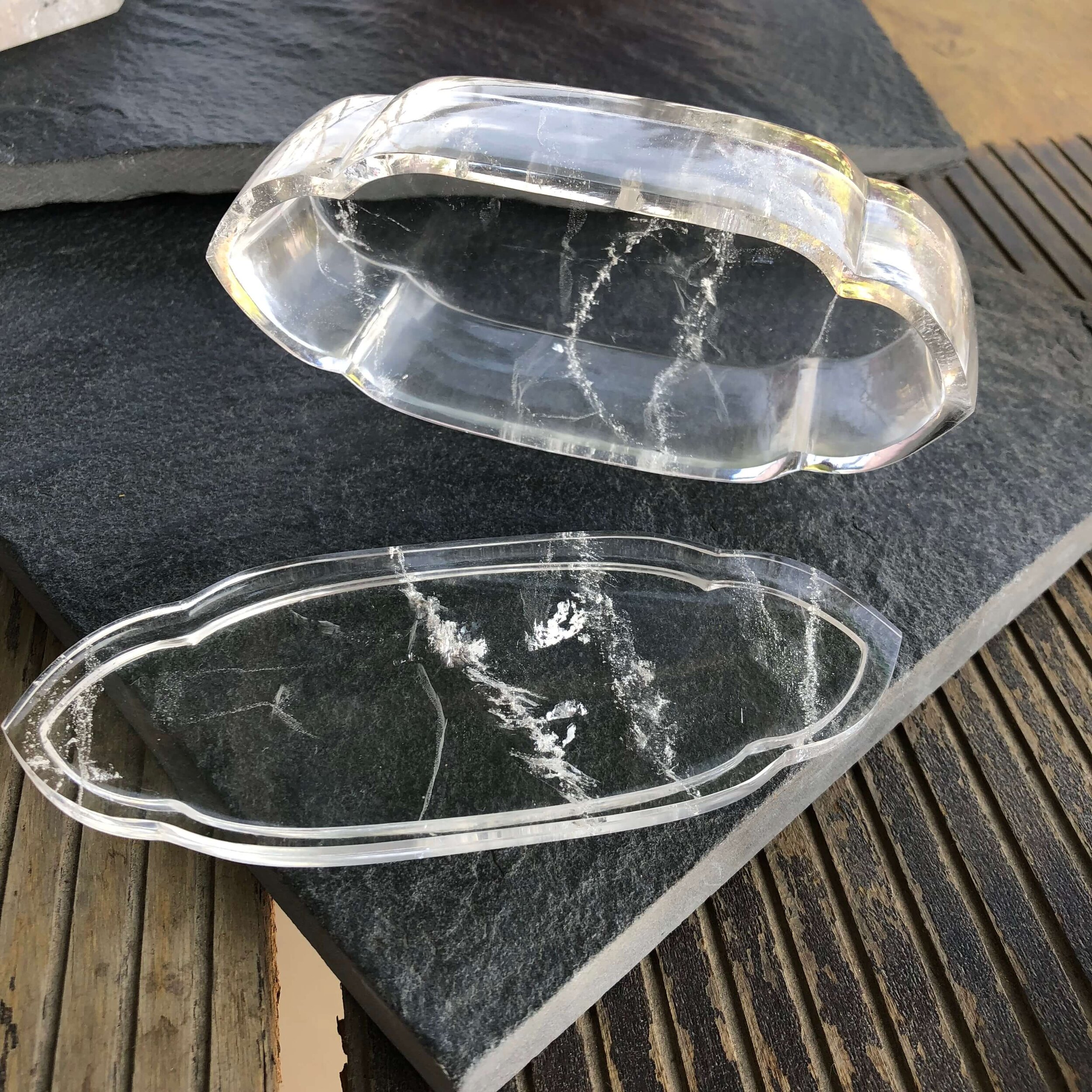 Carved Rock Crystal Box