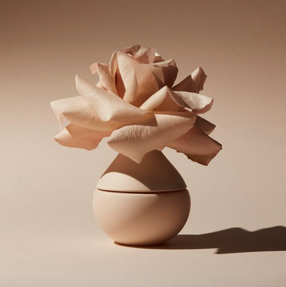 Jeff Leatham by KKW Fragrance bottle design by Precious Brands — vase-inspired packaging for Desert Rose, Jasmine Air and Night Iris